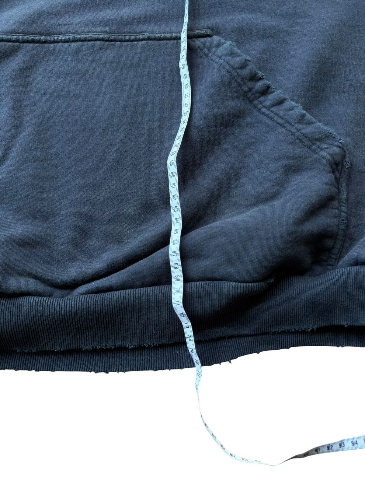 Balenciaga BALENCIAGA DEMNA WINTER 24 HOODIE DISTRESSED PLANET HOLLY Size US XL / EU 56 / 4 - 20 Thumbnail