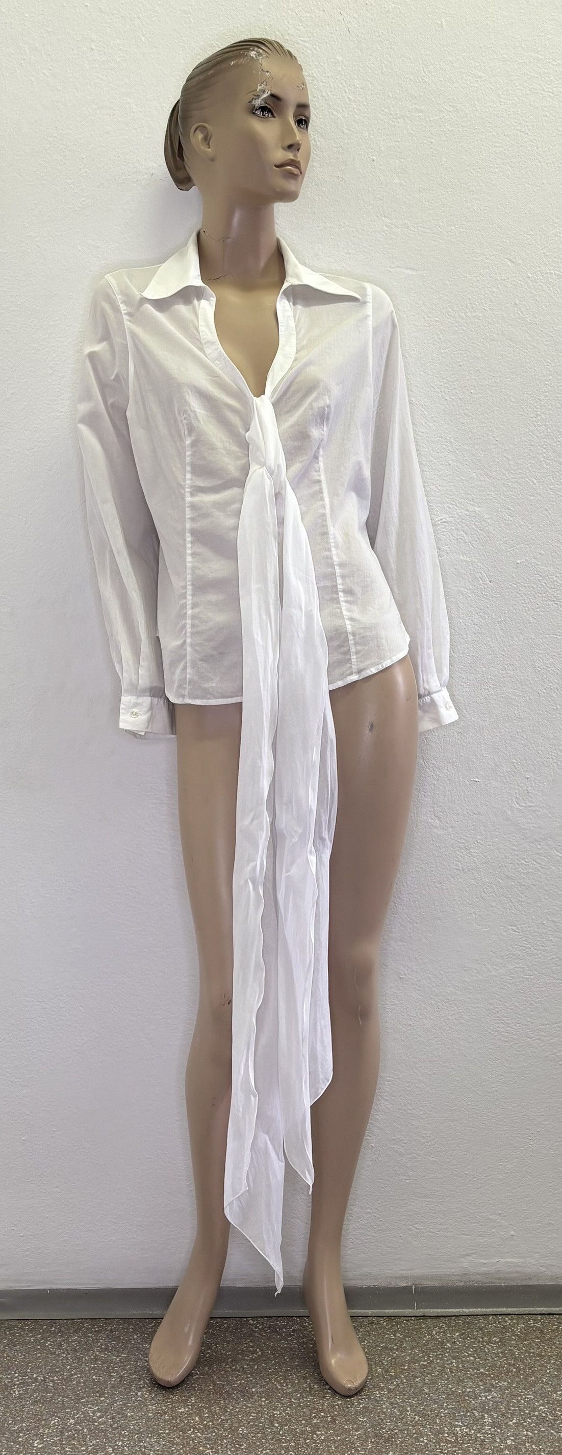 ANNE FONTAINE × Vintage Anne Fontaine White shirt size 44 Size L / US 10 / IT 46 - 1 Thumbnail