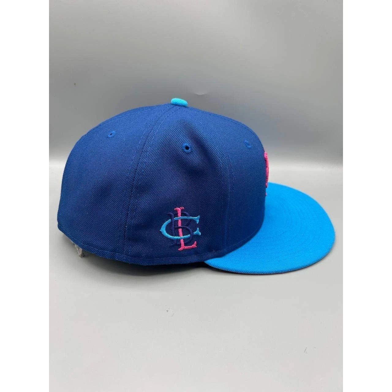 New Era New York Mets Hat Men 7 3/4 MLB 59Fifty New Era Fitted Cap Size ONE SIZE - 7 Thumbnail
