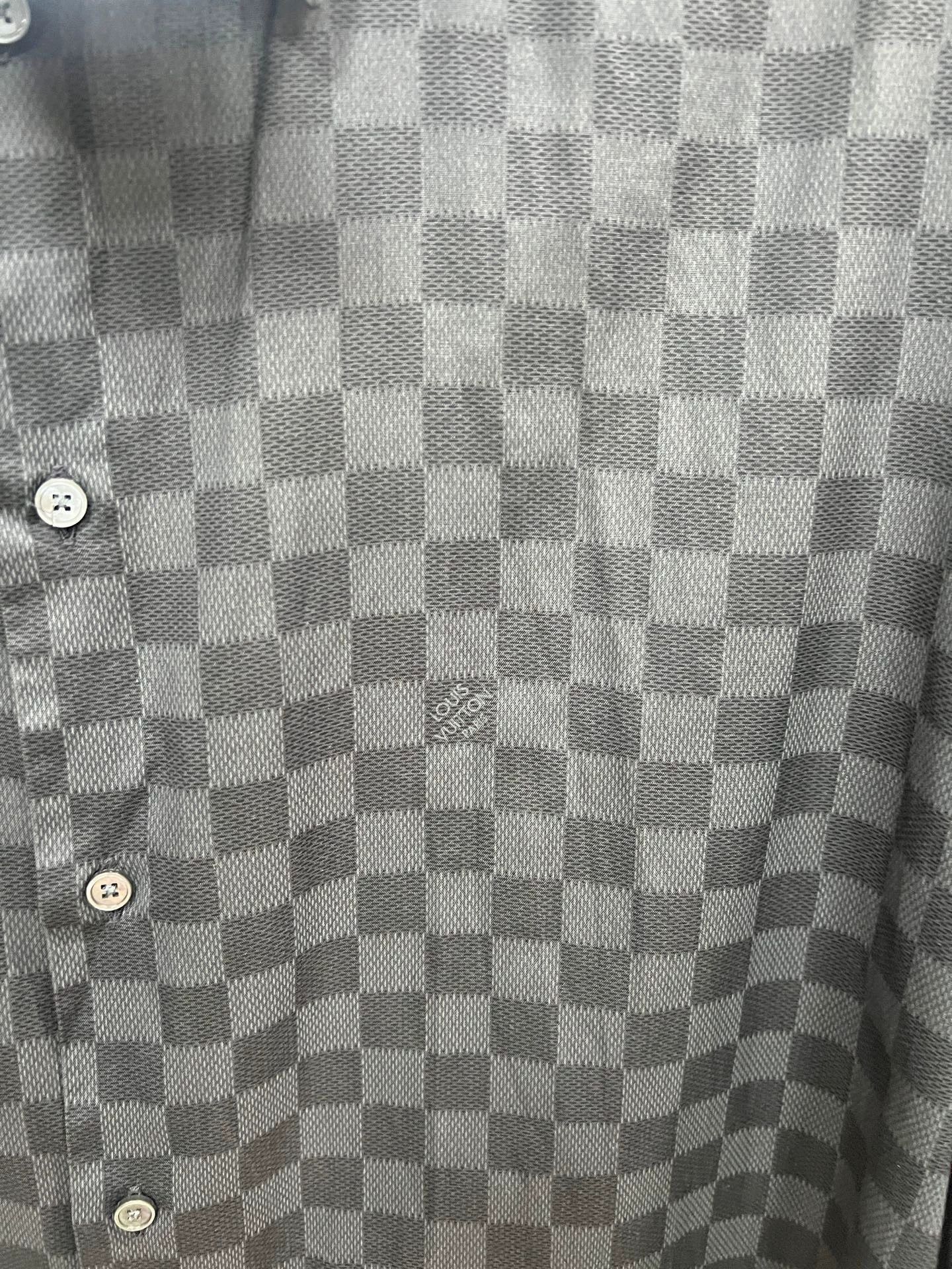 Louis Vuitton Louis Vuitton LV checkered shirt Size US XXL / EU 58 / 5 - 3 Thumbnail