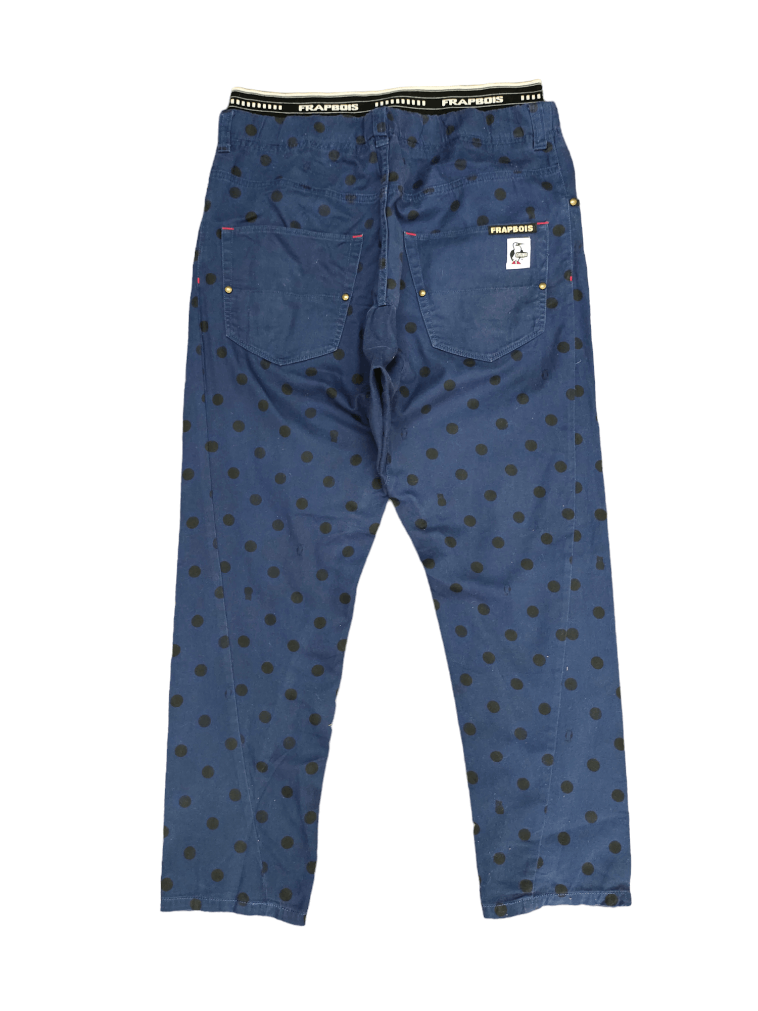 Issey Miyake Frapbois By Issey Miyake Double Waist Polkadot Pants Ppfm Size US 33 - 1 Thumbnail