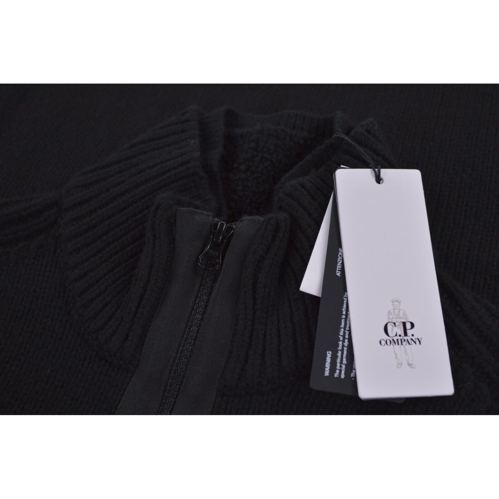 C.P. Company C.P. Company Sweater Size US L in Black Size US L / EU 52-54 / 3 - 1 Thumbnail