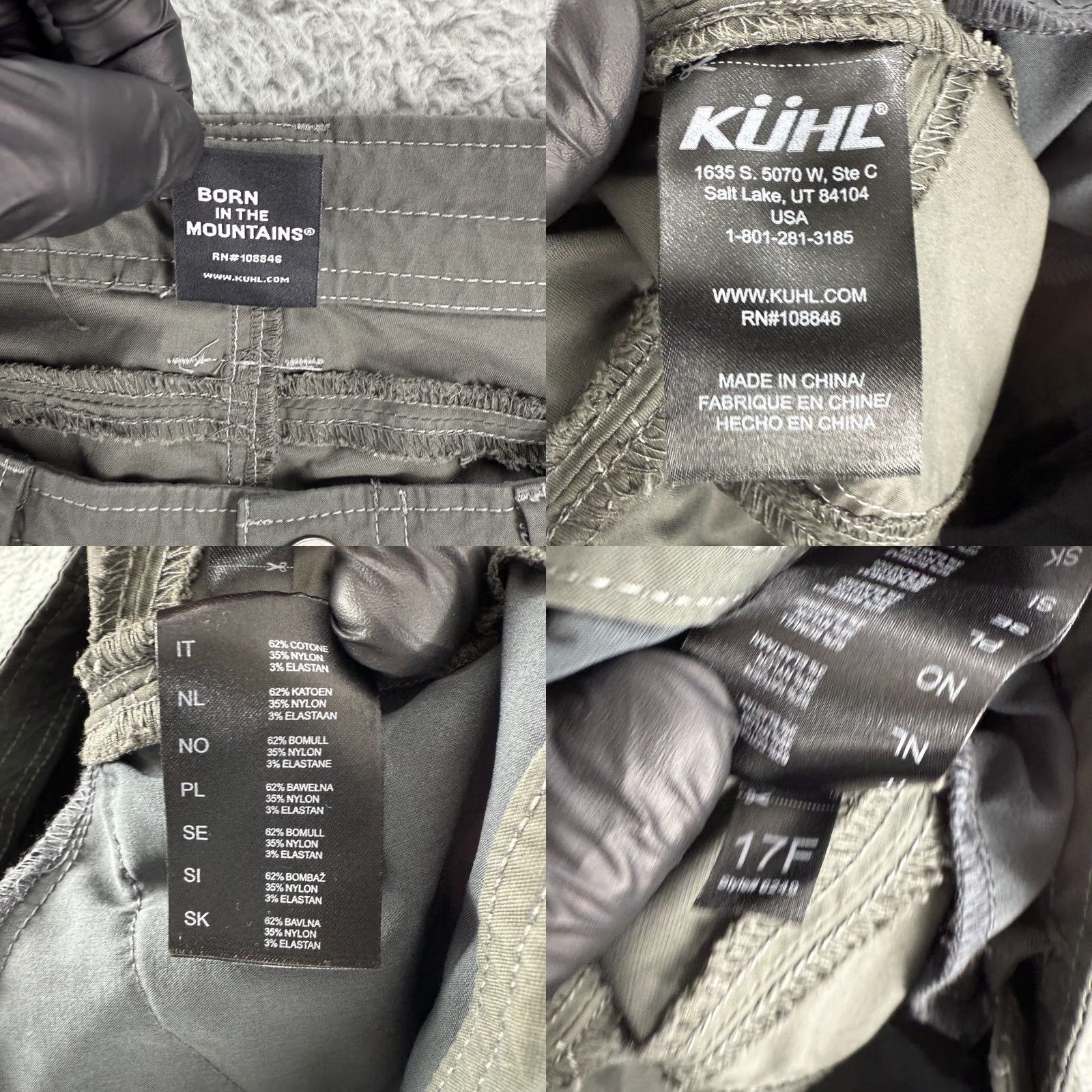 Vintage Kuhl Inspiratr Ankle Zip Pants Womens Size 6 Gray Hiking Travel Outdoor Casual Size 28" / US 6 / IT 42 - 10 Thumbnail