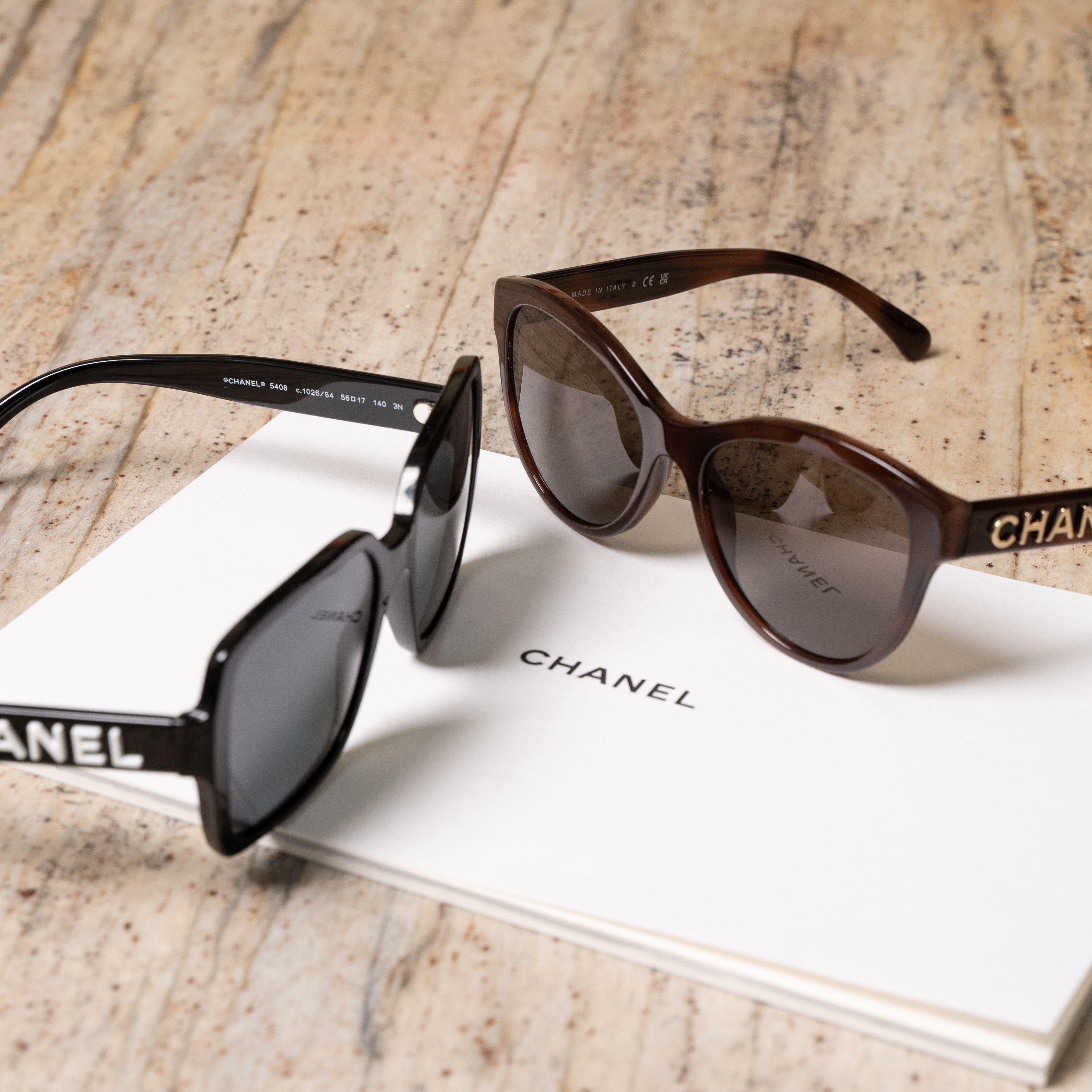 Chanel CHANEL 0CH5458 1661/3 Butterfly Sunglasses Size ONE SIZE - 3 Thumbnail