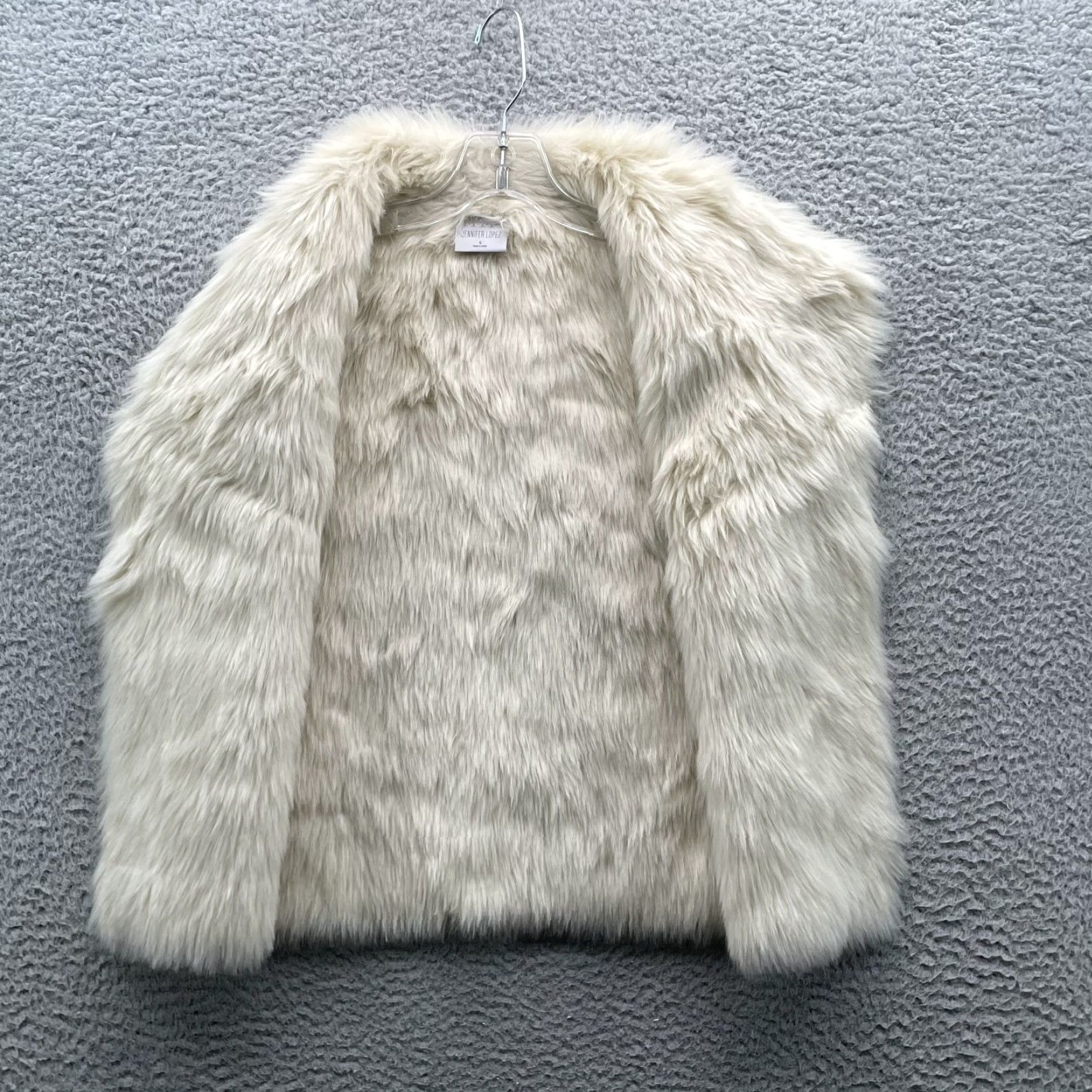 Vintage Jennifer Lopez Vest Women Small Faux Leather Vegan Fur Chic Cabin Winter Y2k 90s Size S / US 4 / IT 40 - 3 Thumbnail