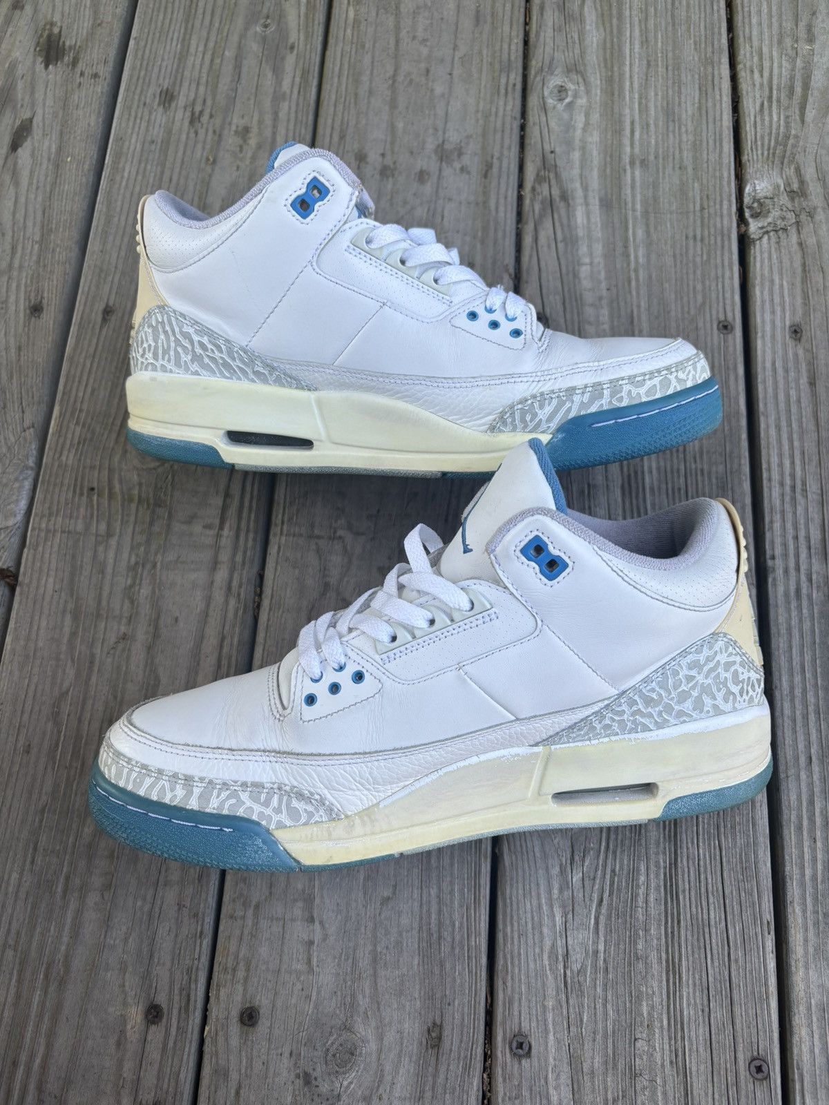 Jordan Brand 2007 Jordan 3 Harbor Blue Size US 11.5 / EU 44-45 - 3 Thumbnail
