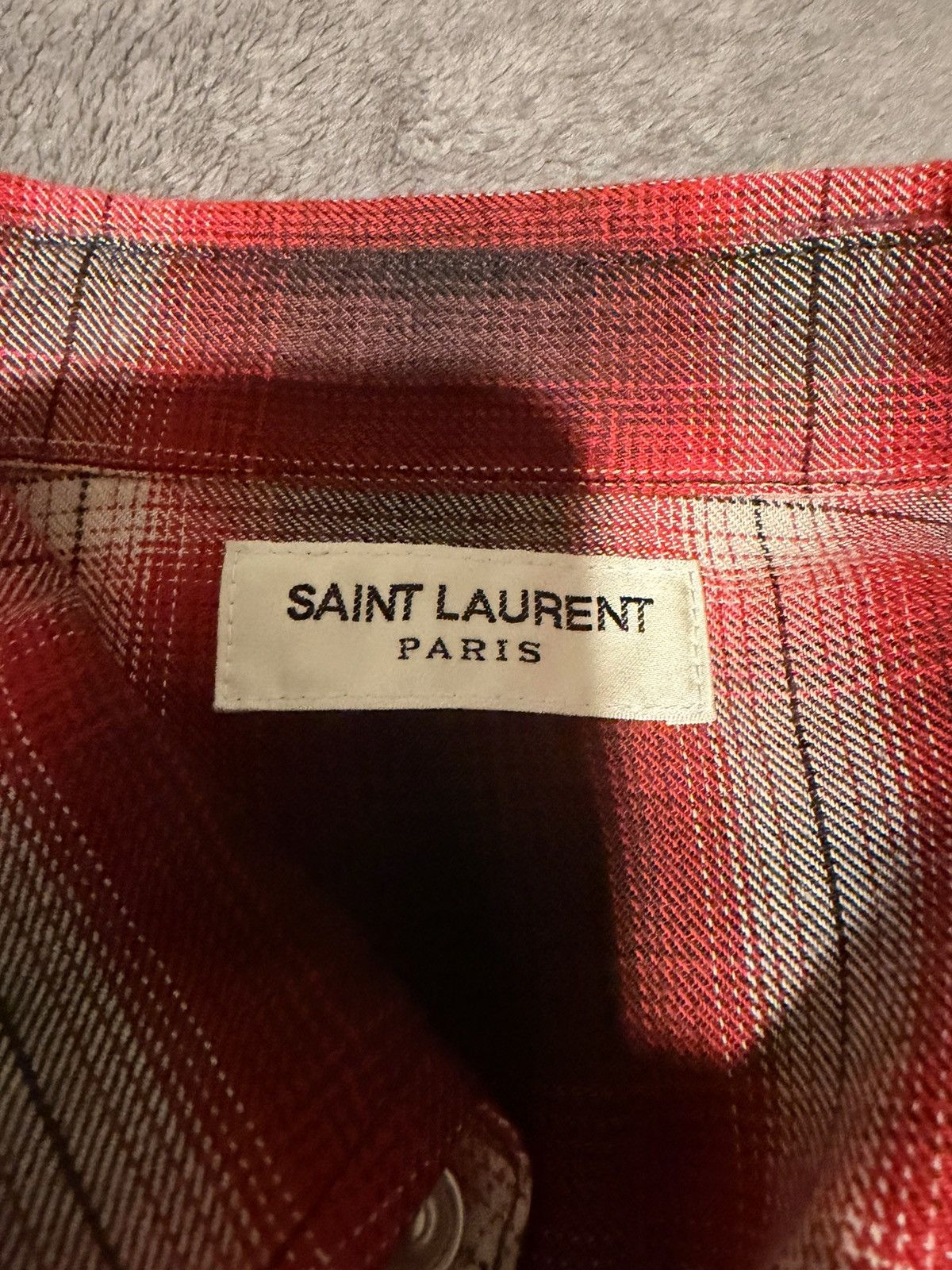 Saint Laurent Paris SLP SS16 “Surf Sound” Flannel Size US XL / EU 56 / 4 - 3 Thumbnail