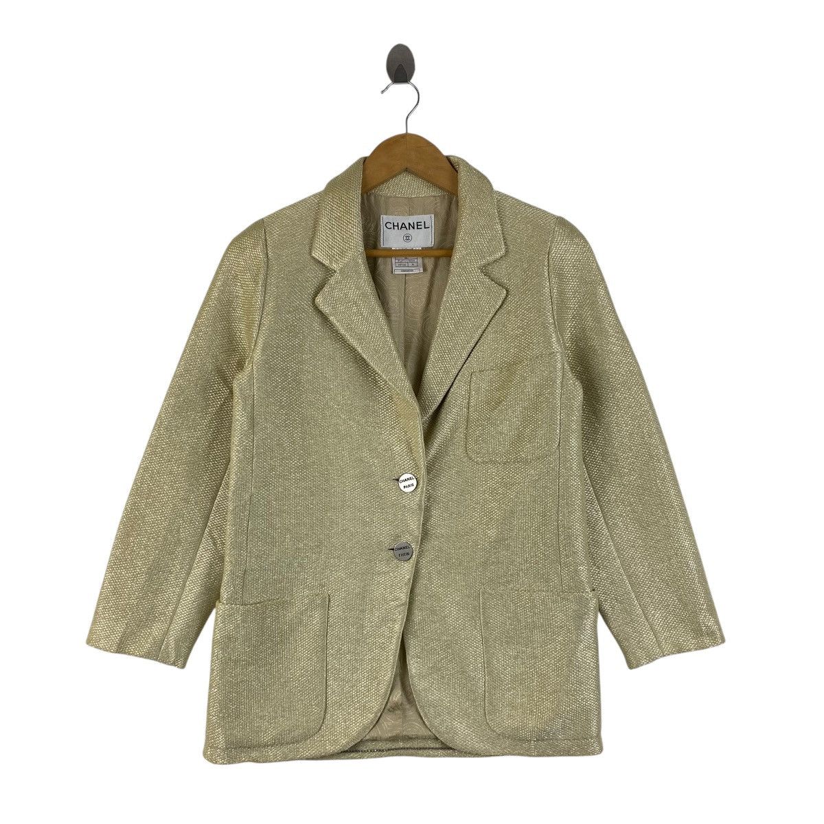 Chanel CHANEL Paris 2000 Made In Paris Tweed Coat Jacket Size XS / US 0-2 / IT 36-38 - 2 Thumbnail