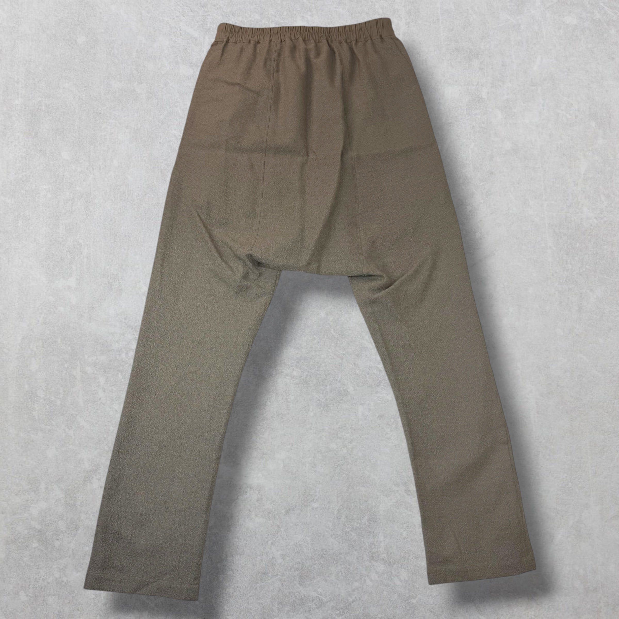 Rick Owens Rick Owens Dark Dust Drawstring Long Pants 48 (M) Size US 32 / EU 48 - 2 Thumbnail