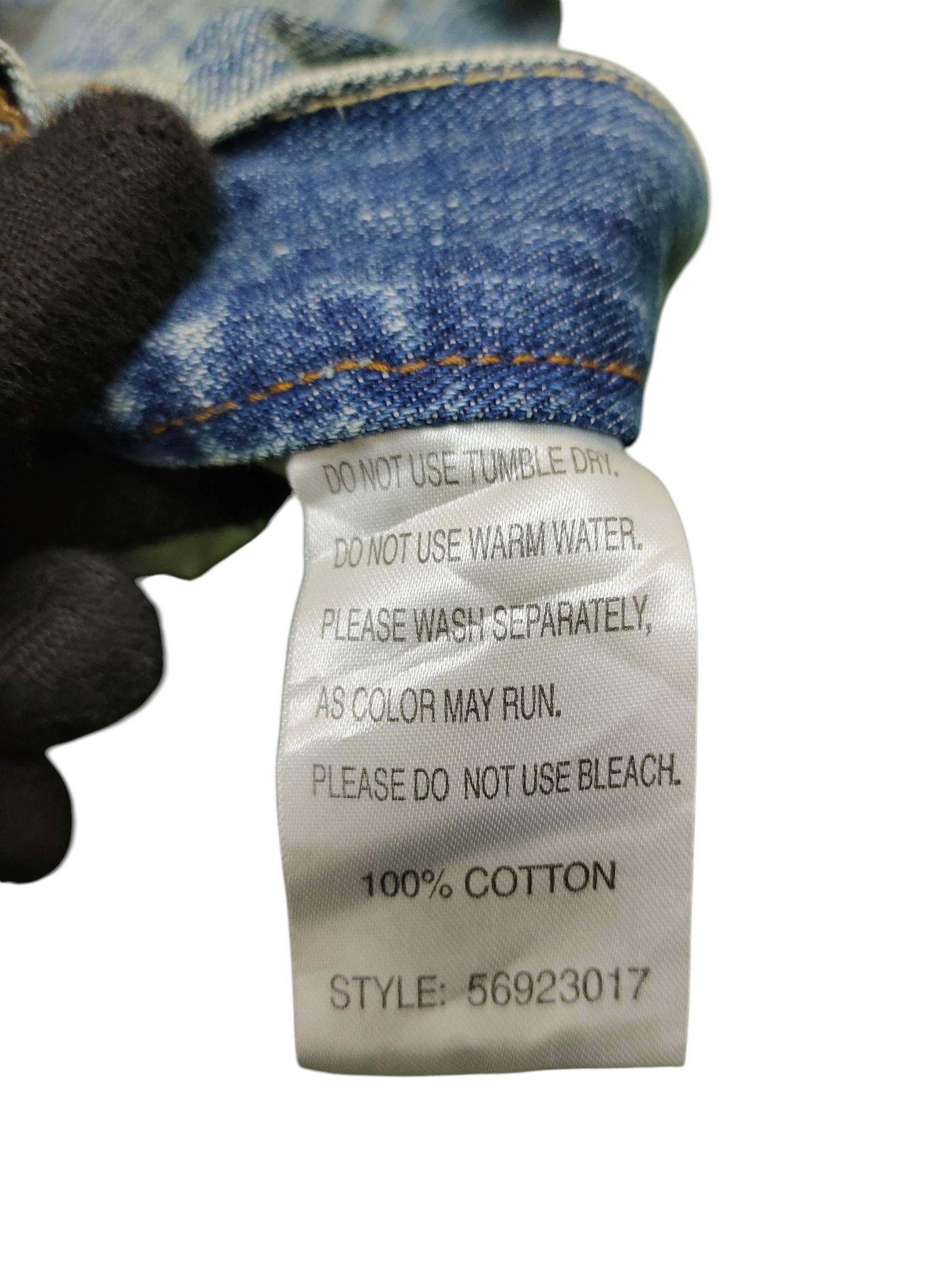 Comme des Garcons × Undercover Exhibitionist Japan Boro Sashiko Patchwork Distressed Jeans Size US 32 / EU 48 - 11 Thumbnail