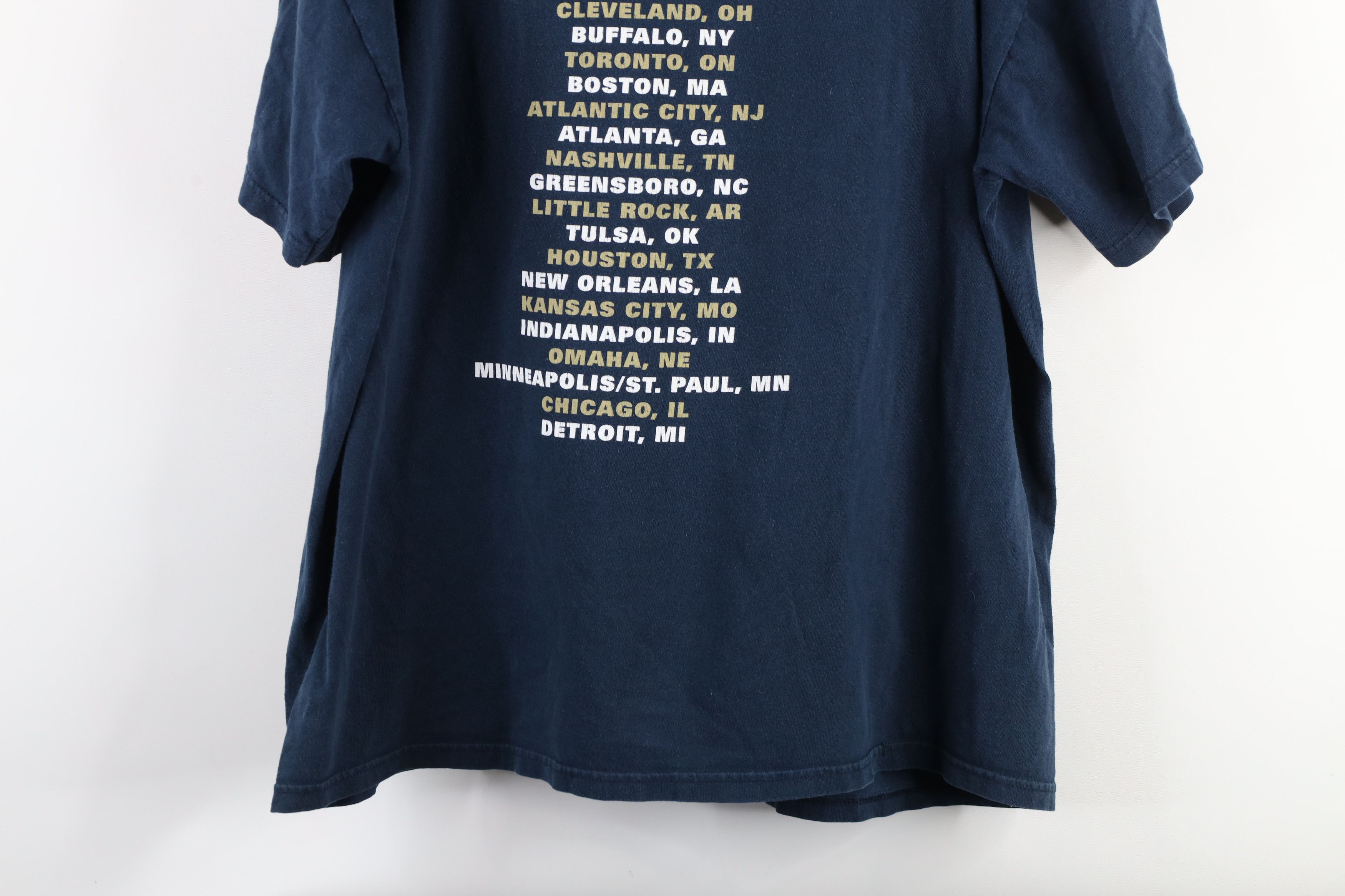 Vintage Vintage Y2K Seger And The Silver Bullet Band T-Shirt Blue Size US XL / EU 56 / 4 - 15 Thumbnail