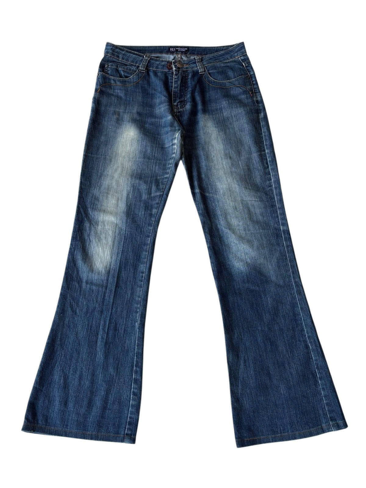 Kapital 💥HAPHAZARD FLARE JEANS BOOTCUT DENIM JAPANESE STYLE Size US 32 / EU 48 - 2 Thumbnail