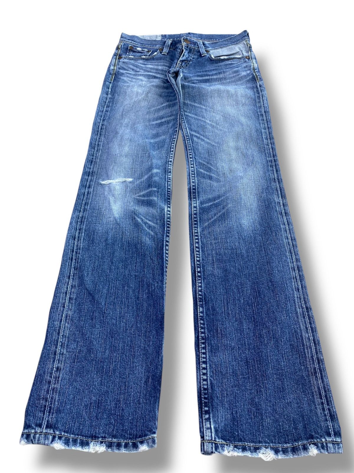 Levi's Vintage Levi’s Whiskers Faded Wash Style Loose Jeans Size US 30 / EU 46 - 1 Thumbnail