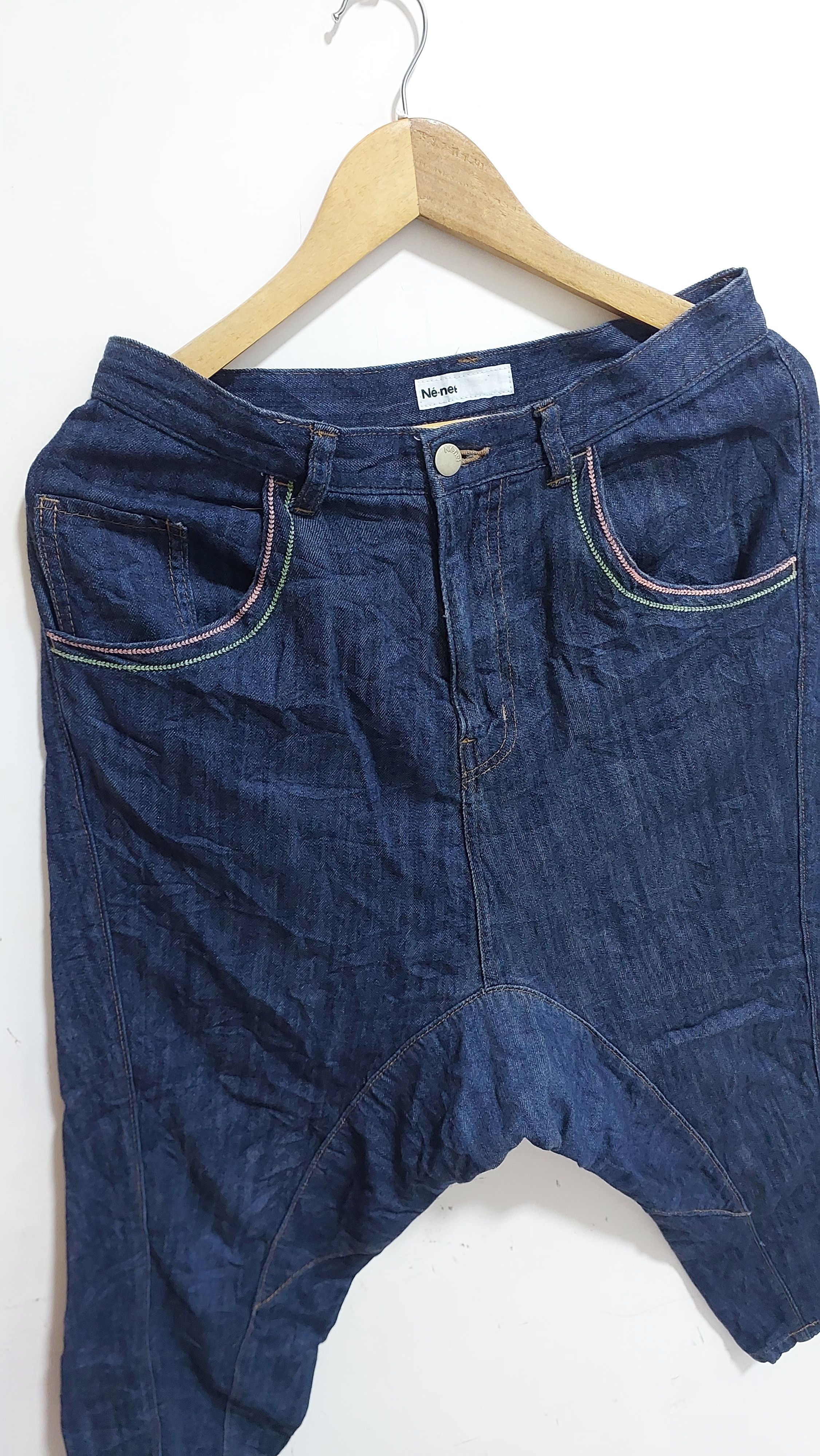 Ne-Net Ne-Net Issey Miyake Solf Jeans Pant Size US 30 / EU 46 - 12 Thumbnail