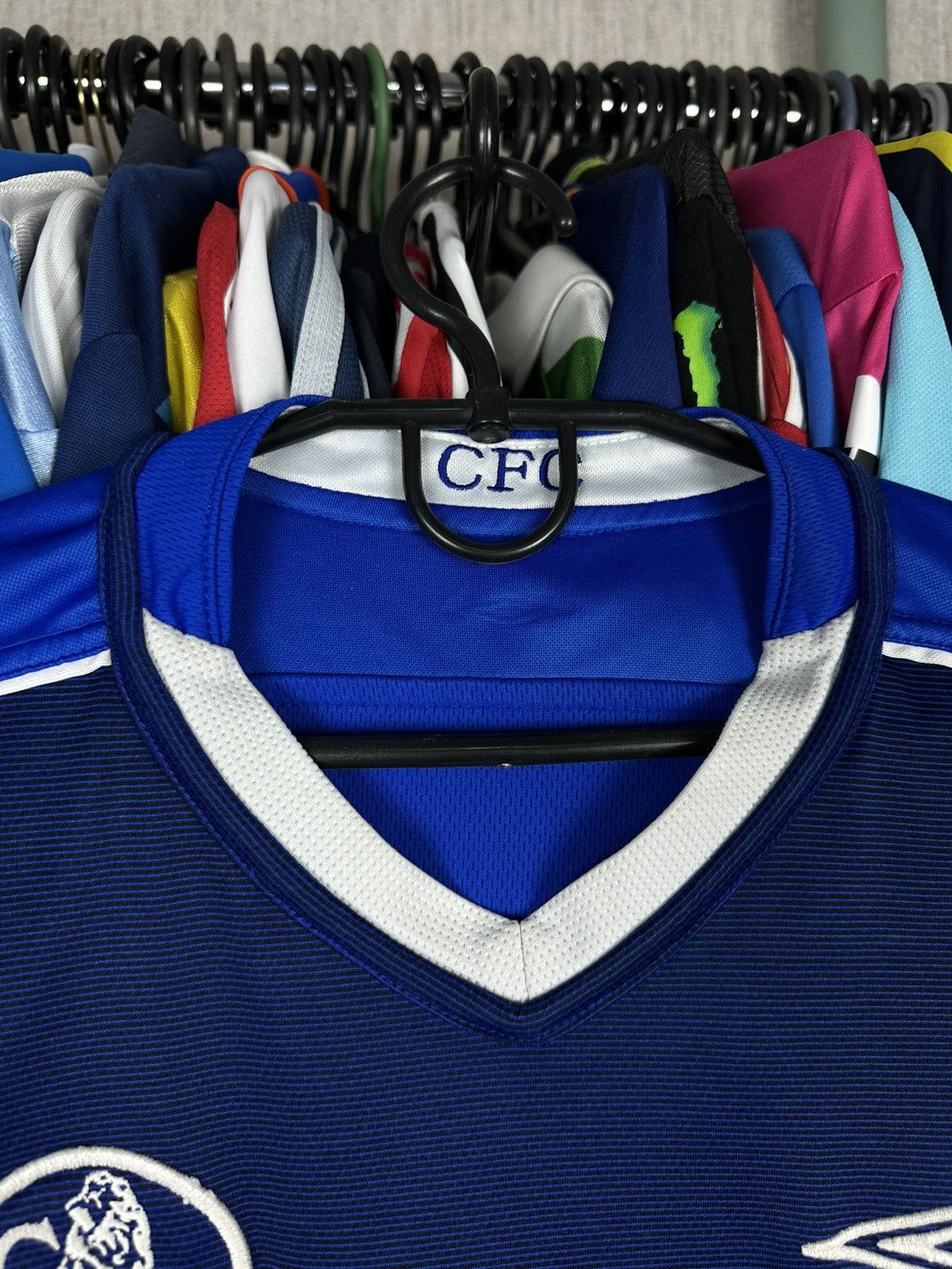 Umbro Chelsea 2003-05 Reversibl Football Shirt Soccer Jersey Umbro Size US M / EU 48-50 / 2 - 5 Thumbnail