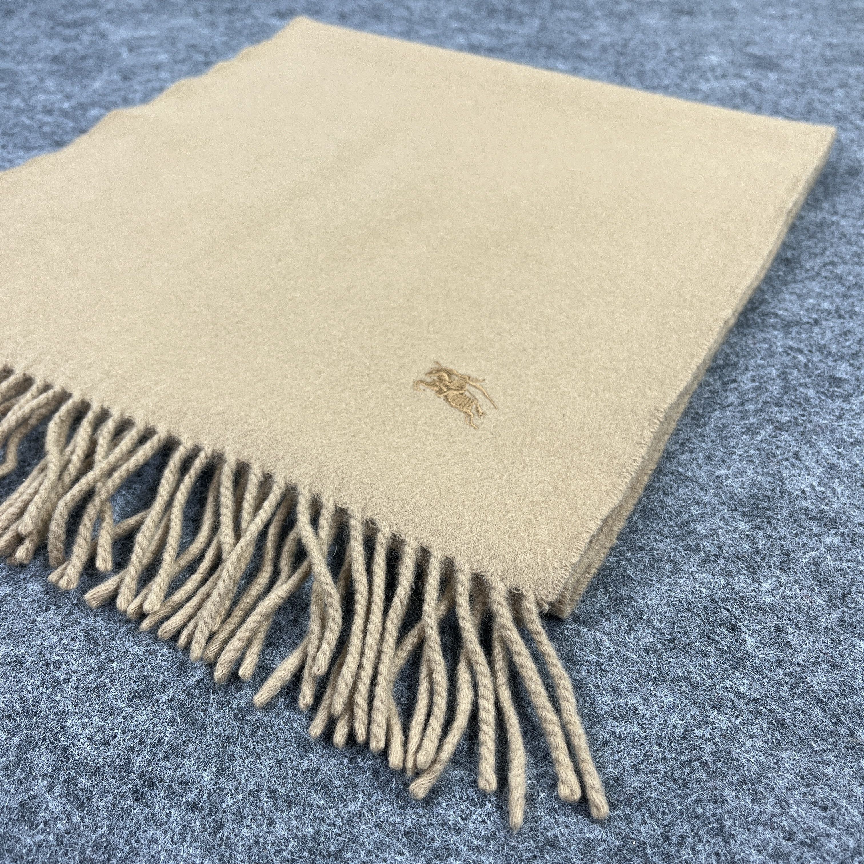 Burberry × Vintage Vintage Burberry Pain Scarf / Muffler / Neckwear T008 Size ONE SIZE - 5 Thumbnail