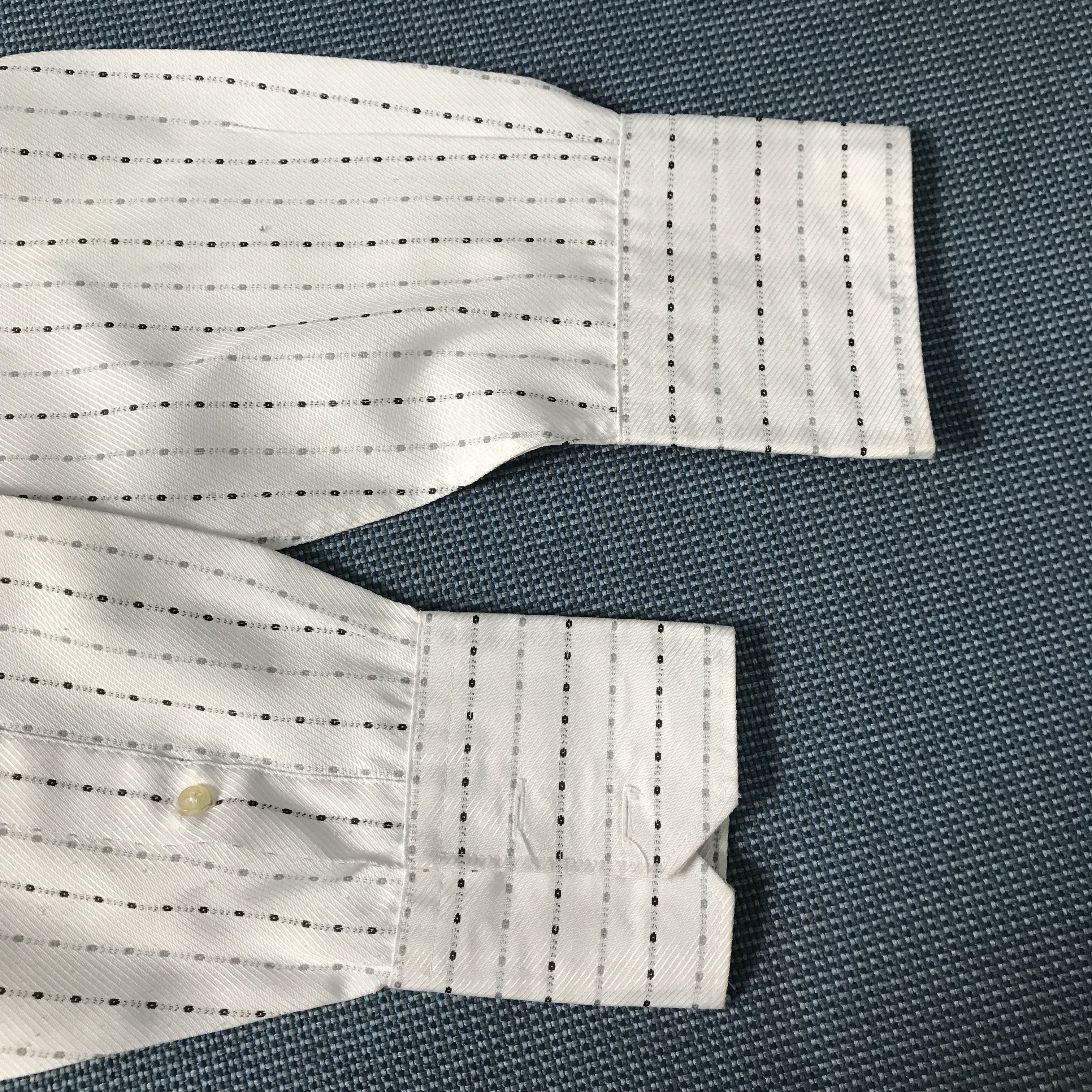 Ben Sherman Vintage Ben Sherman White dot stripe long sleeves shirt M Size US M / EU 48-50 / 2 - 8 Thumbnail
