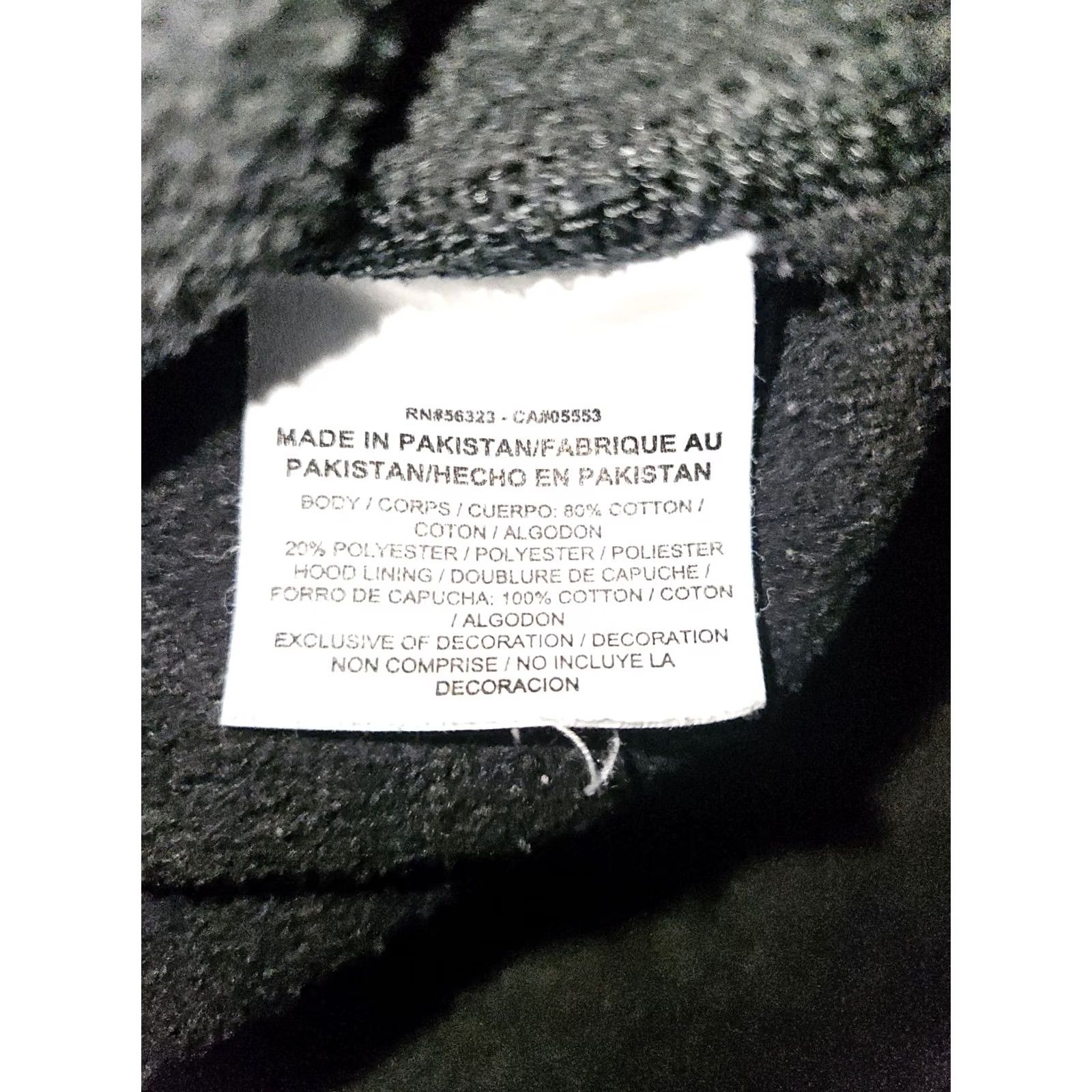 Nike VINTAGE Nike Pullover Hoodie Men's L Black Drawstring Single Pocket Y2K Size US L / EU 52-54 / 3 - 8 Thumbnail