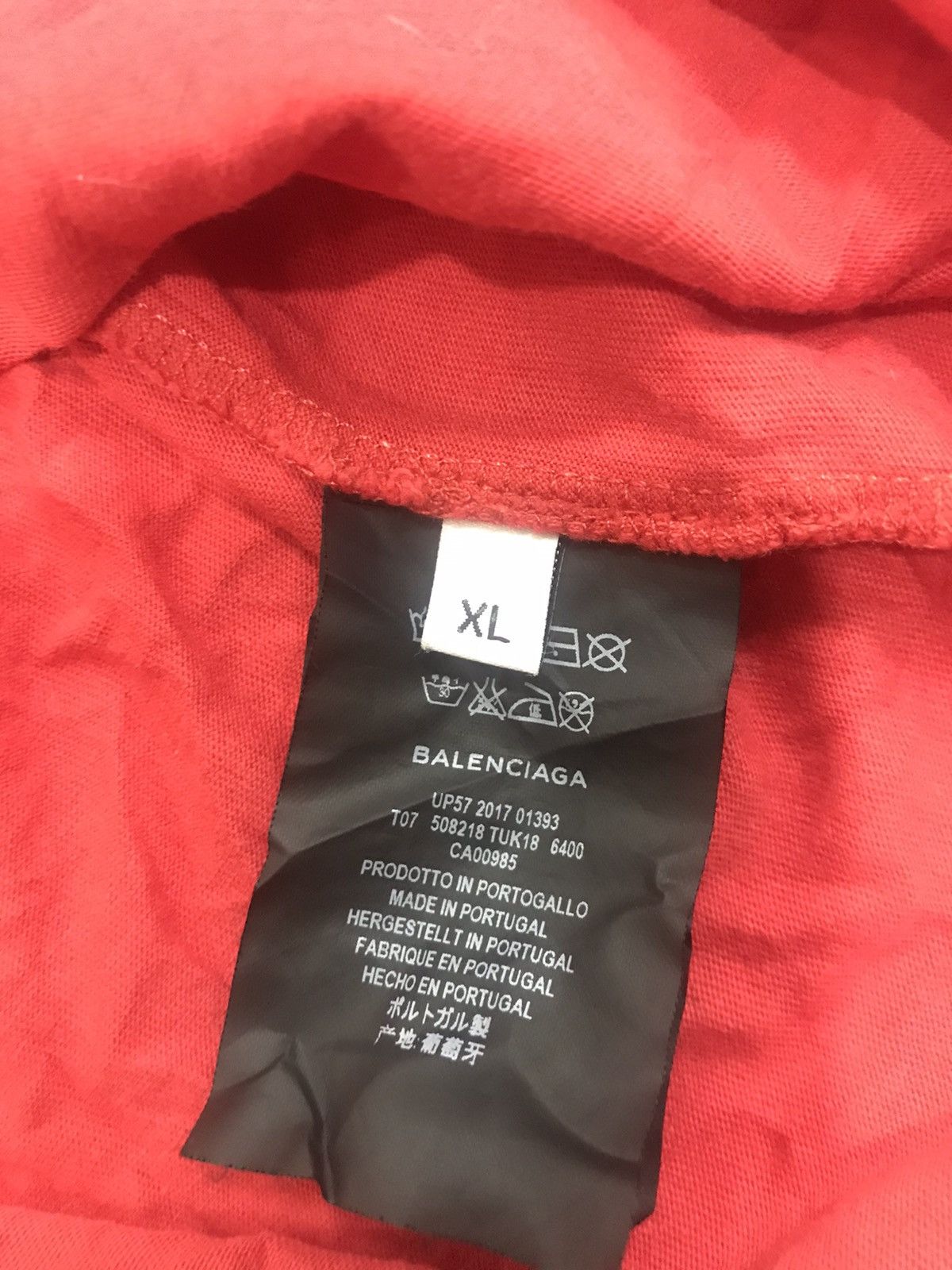 Balenciaga Balenciaga Tshirt Single Pockets Size US XL / EU 56 / 4 - 6 Thumbnail