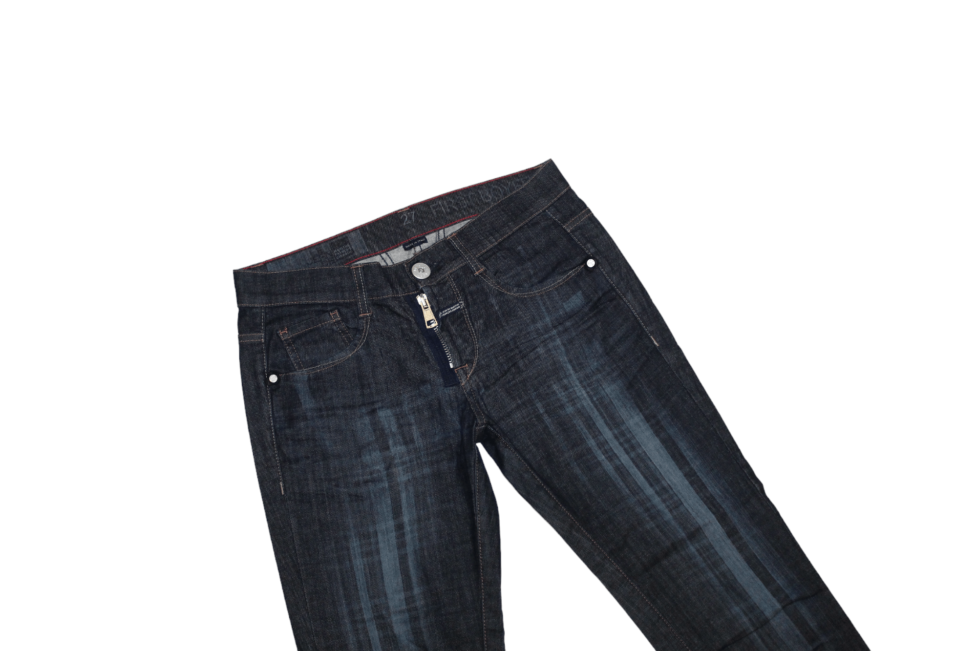 Marithe + Francois Girbaud Le Jean De Marithe Francois Girbaud First Boyfriend Pants Size US 27 - 3 Thumbnail
