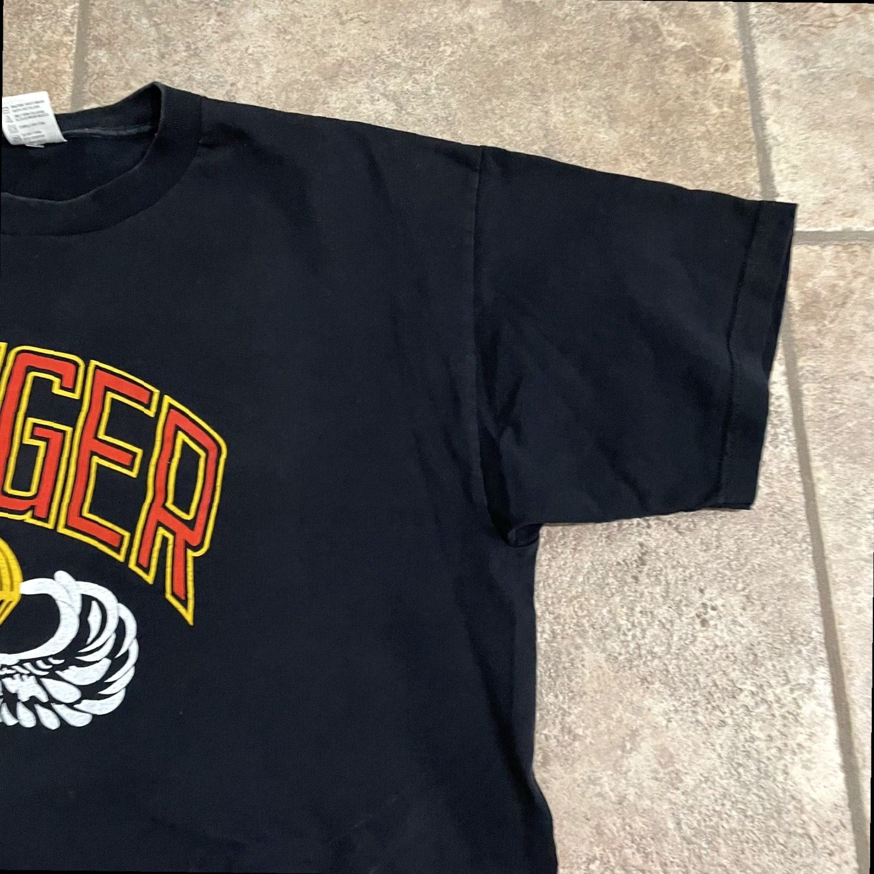 Vintage VINTAGE Murina Ranger Graphic USA Cotton Tee Mens XL Black Size US XL / EU 56 / 4 - 2 Thumbnail