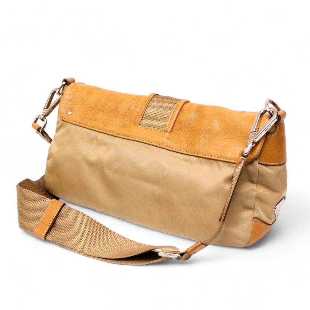 Prada Prada - Vitello leather handbag shoulder bag BT0465 brown Size ONE SIZE - 2 Thumbnail