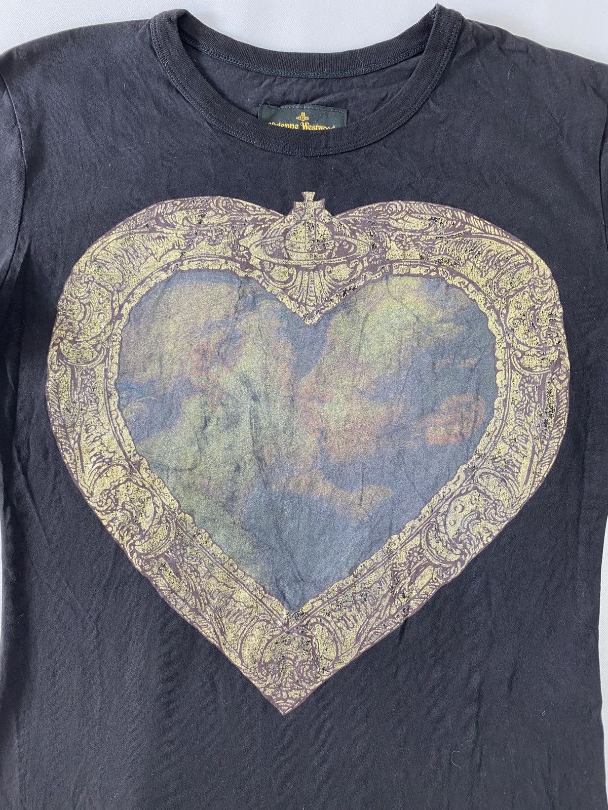 Vivienne Westwood Vivienne Westwood Anglomania Kissing Heart Graphic Tee Size XS / US 0-2 / IT 36-38 - 4 Thumbnail