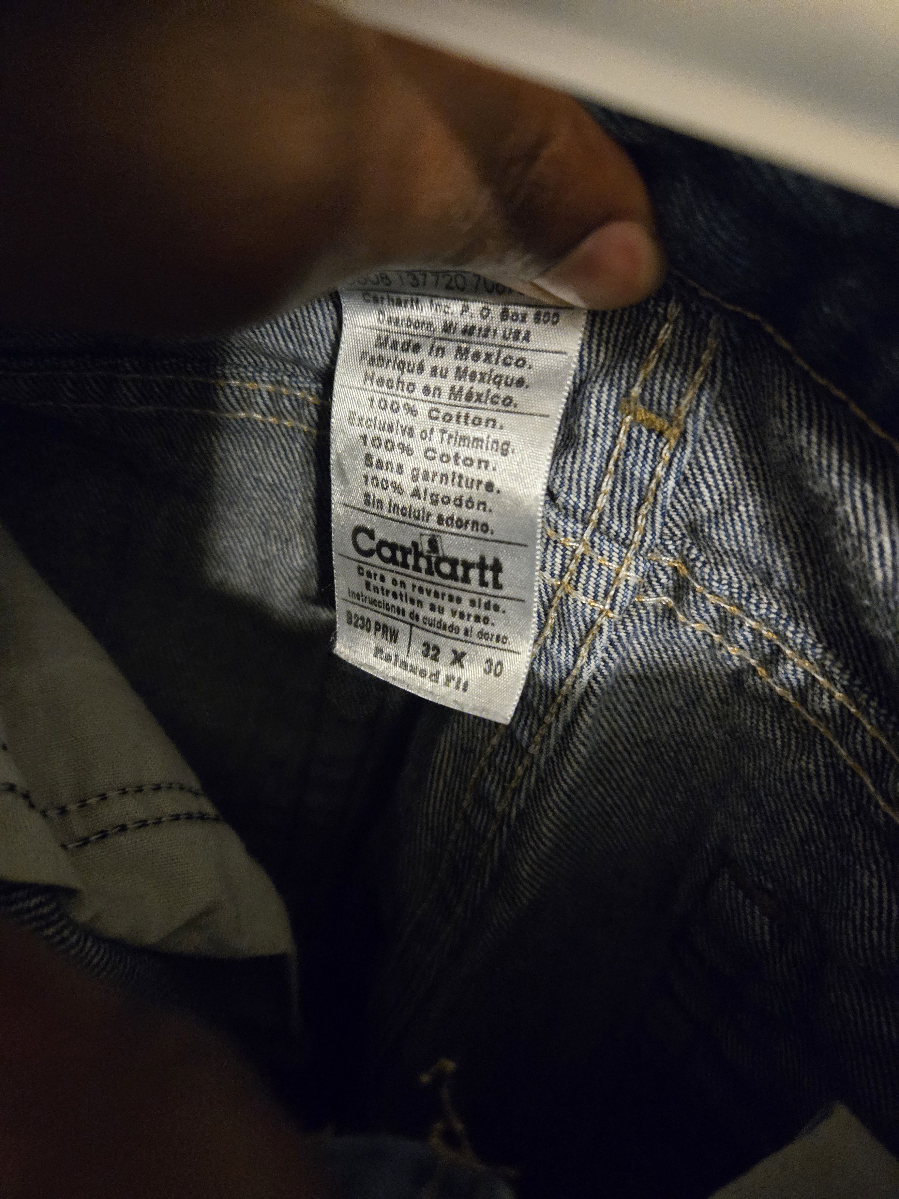 Carhartt Worn Carhartt Jeans Size US 32 / EU 48 - 3 Thumbnail