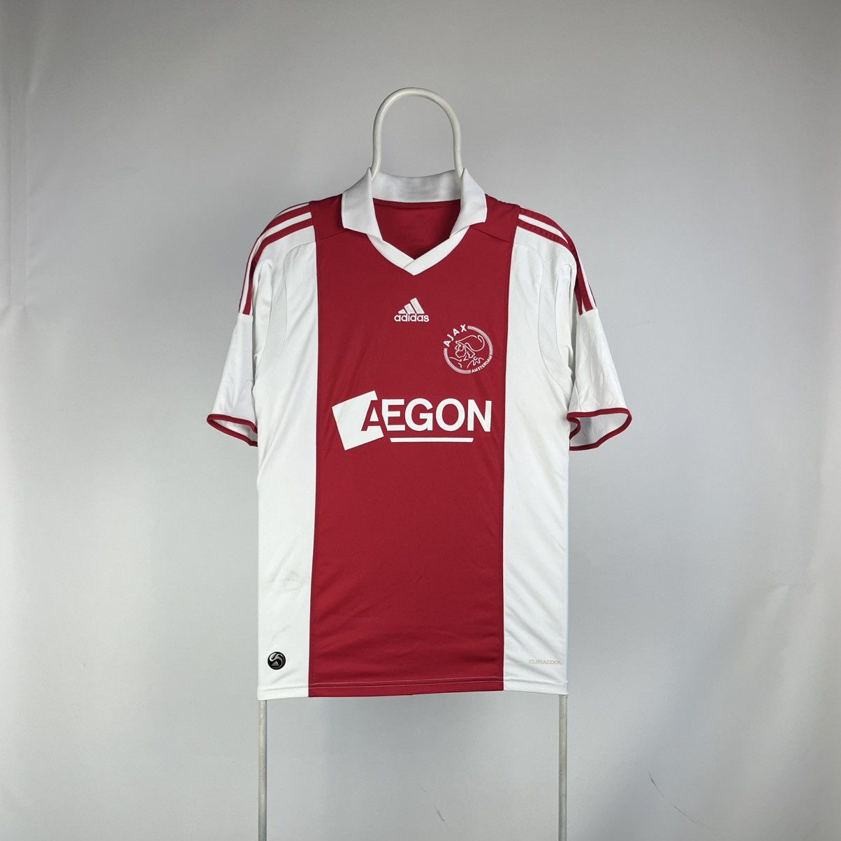 Adidas Ajax 2009 2010 Home Shirt Adidas Amsterdam FC Football Size US M / EU 48-50 / 2 - 1 Thumbnail