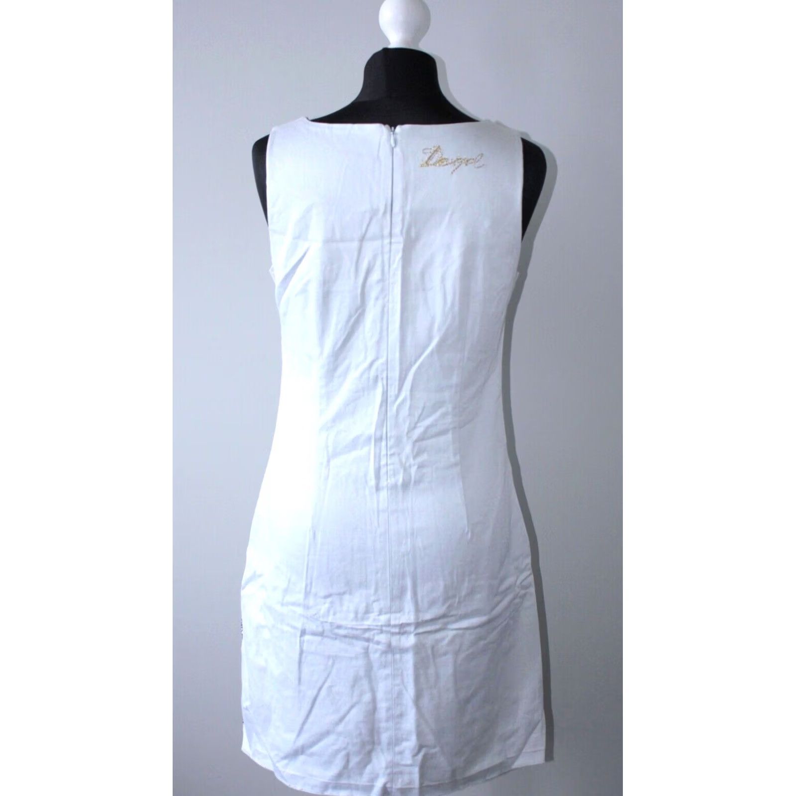 Desigual Desigual Dress Womens Size 40 Grey Knee Length A-Line 40 Desigual Womens Dress Size 40 Grey Knee Length A-Line Dress Size S / US 4 / IT 40 - 4 Thumbnail