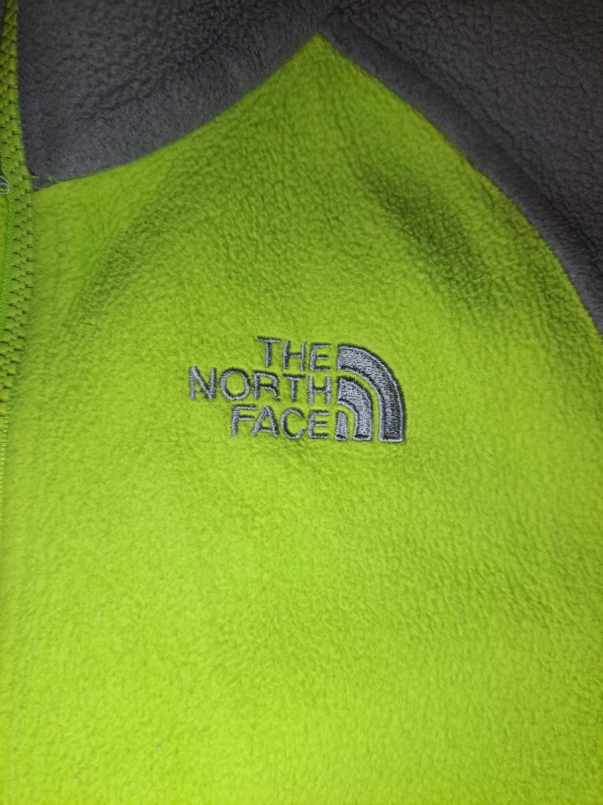 The North Face North Face Fleece Jacket Womens Medium Green Gray Full Zip Size M / US 6-8 / IT 42-44 - 3 Thumbnail