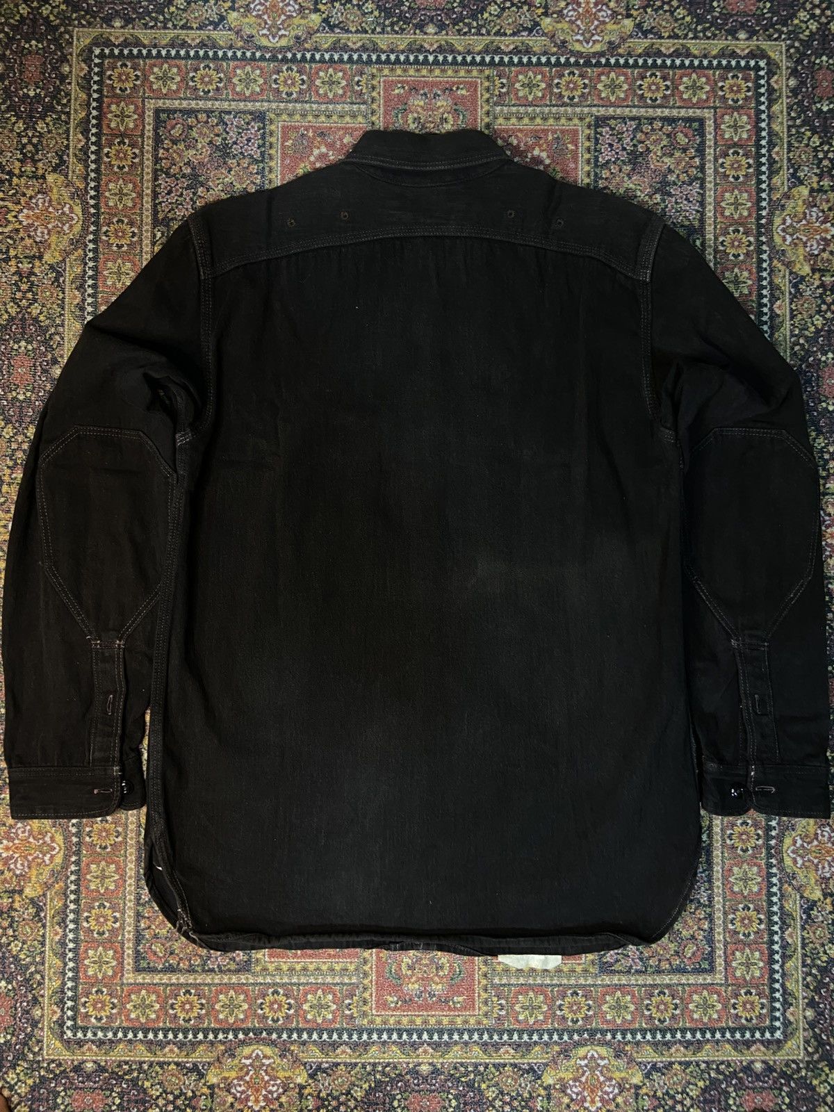 The Real McCoy's × Vintage Vintage Joe McCoy Selvedge 8Hour Union Shirt Size US L / EU 52-54 / 3 - 4 Thumbnail