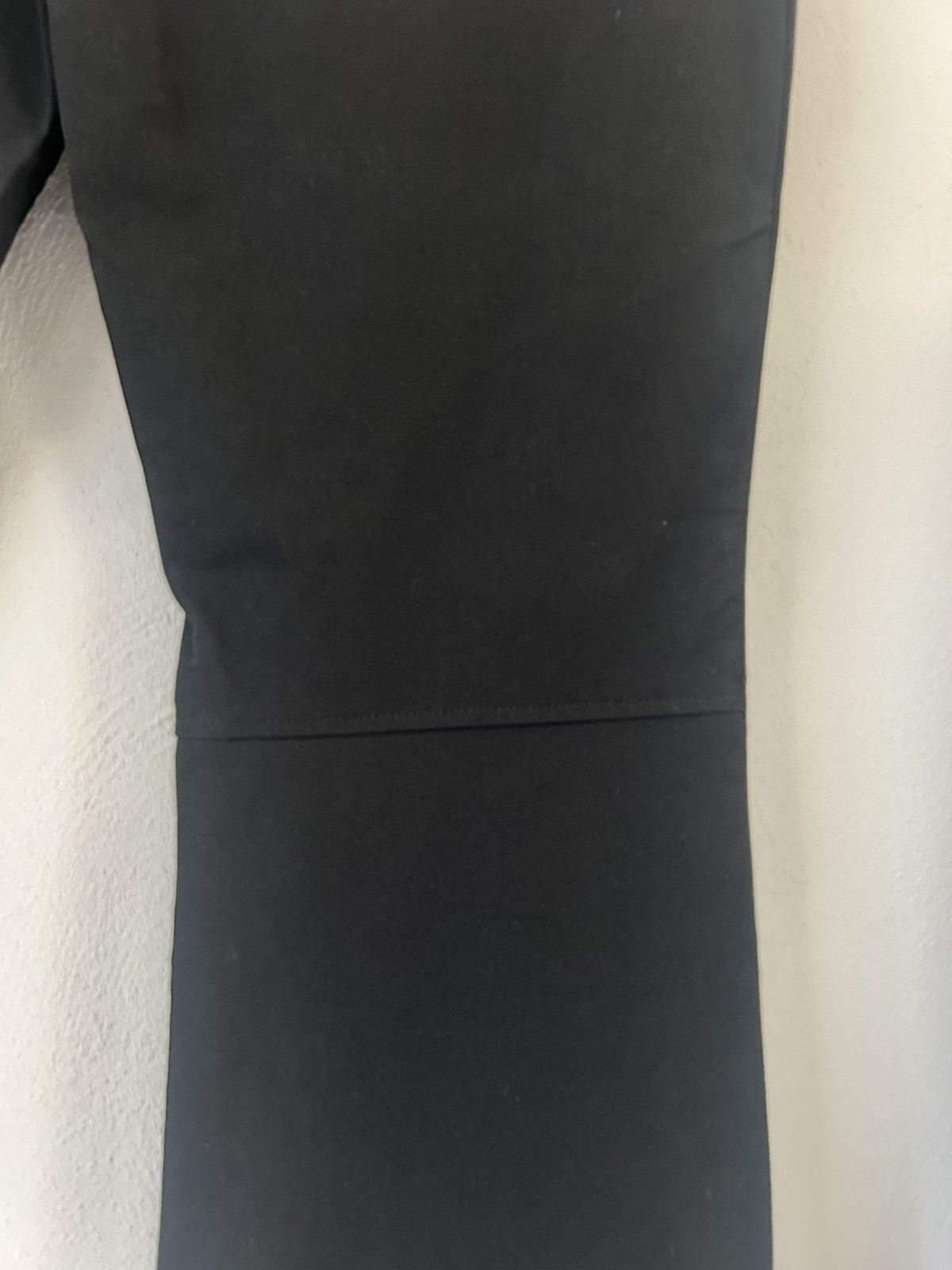 Prada Black Flared Tailored Trousers