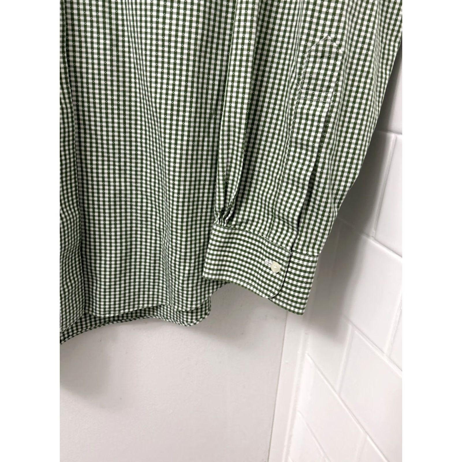 Brooks Brothers Brooks Brothers Original Polo Shirt Mens 16.5 Green Plaid Supima L/S Madison Button Down Collared Non-Iron Pockets Long Sleeve Vintage: No Size US XL / EU 56 / 4 - 7 Thumbnail