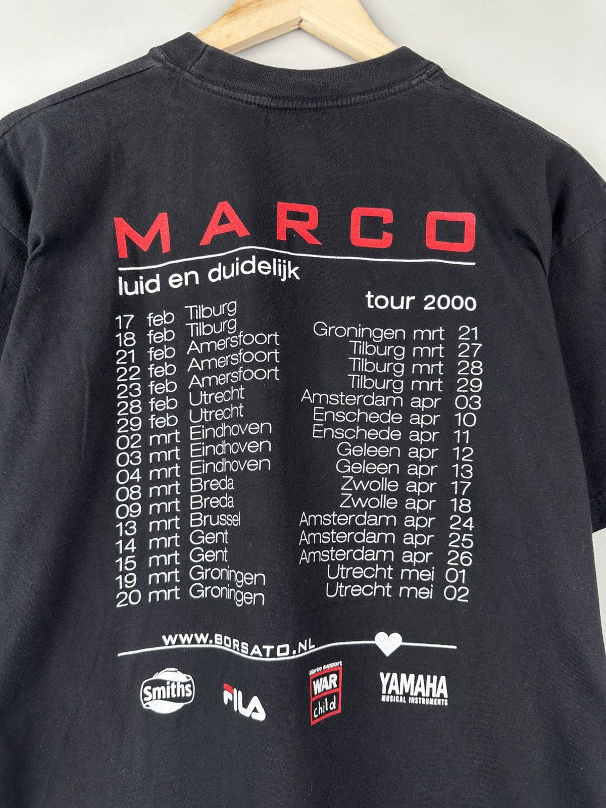 Band Tees 2000s Vintage Marco Tour Tee Oversized Size US M / EU 48-50 / 2 - 5 Thumbnail