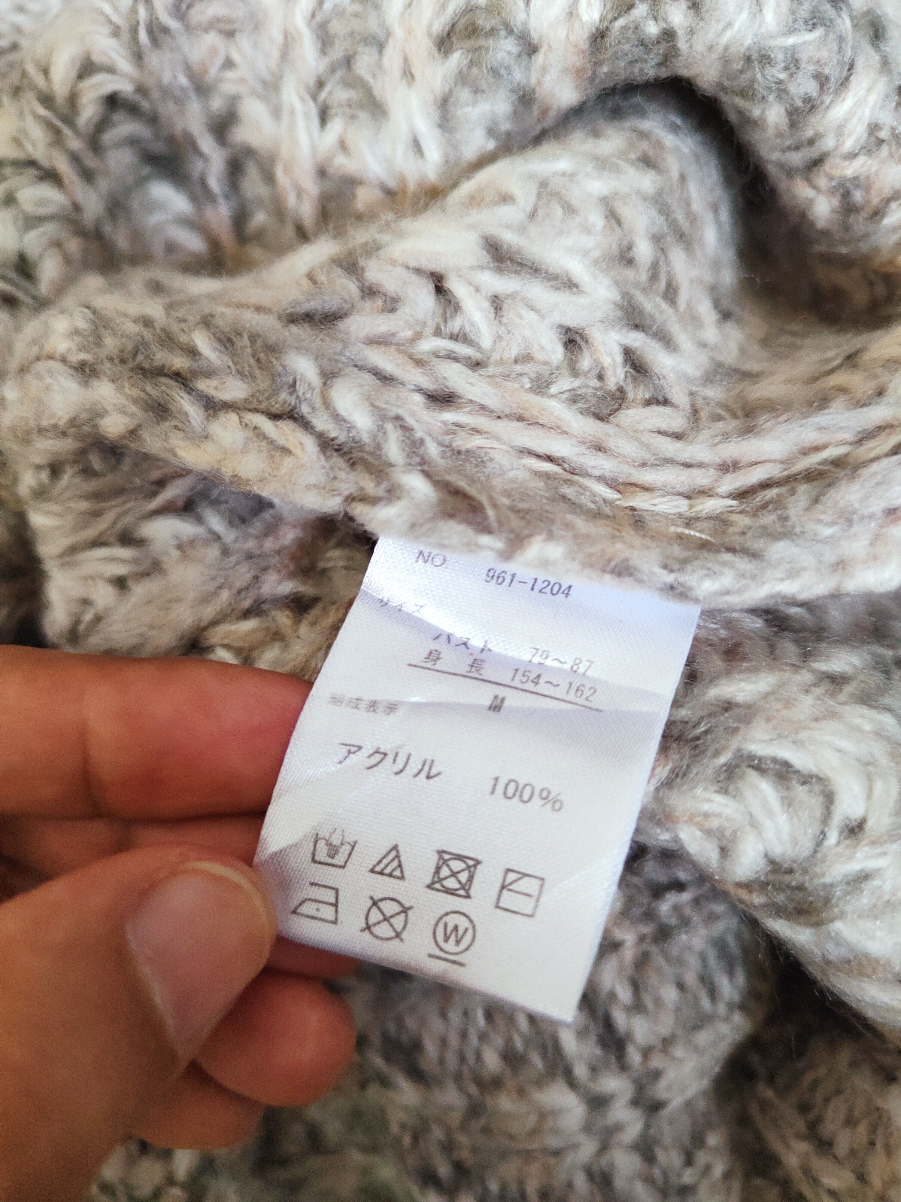 Japanese Brand × Vintage Rose Farm Gray Knitwear Sweatshirts #W314 Size M / US 6-8 / IT 42-44 - 10 Thumbnail