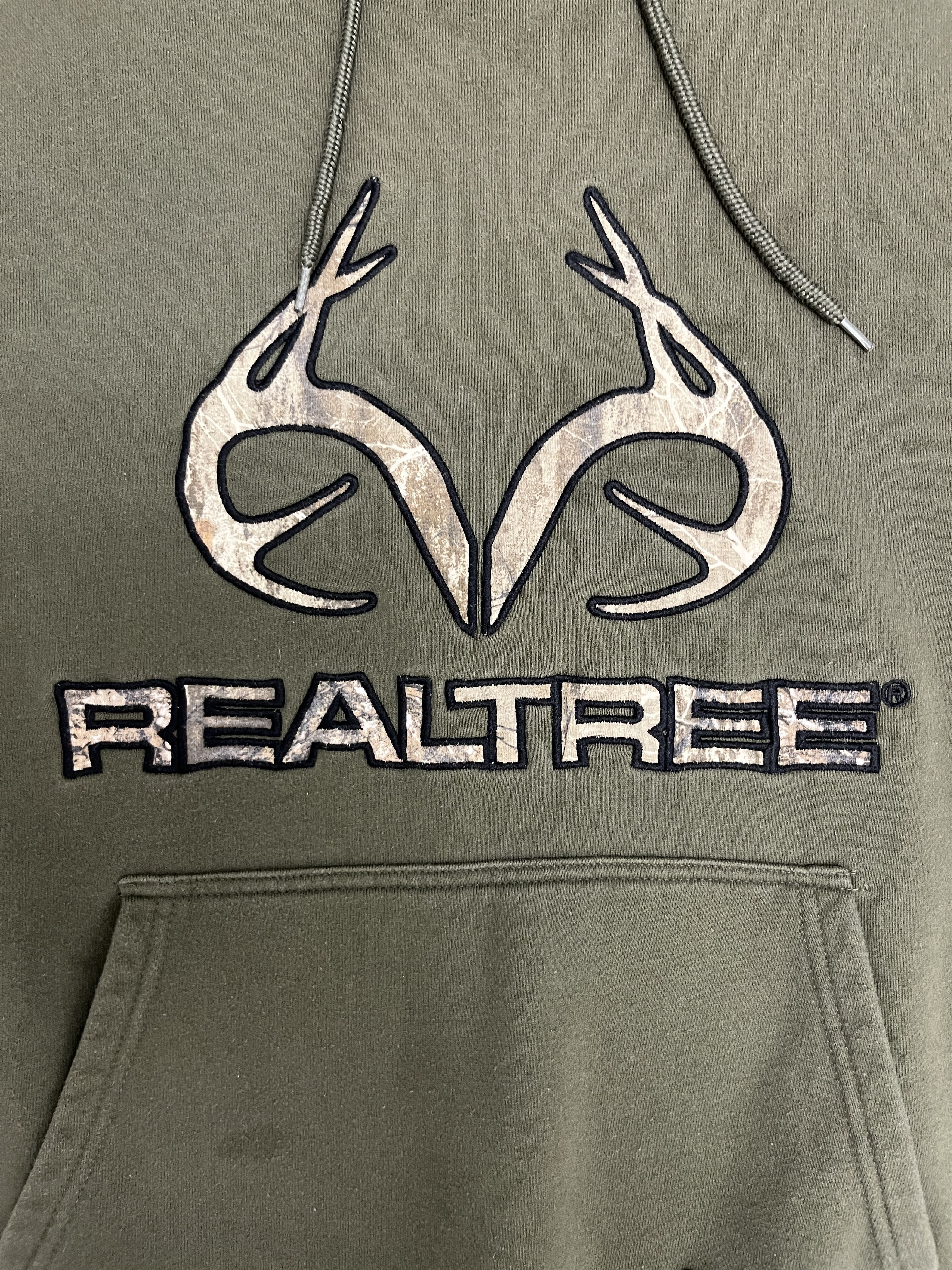 Realtree × Vintage Realtree Stitched Vintage Green Sweater Hoodie Size US L / EU 52-54 / 3 - 2 Thumbnail