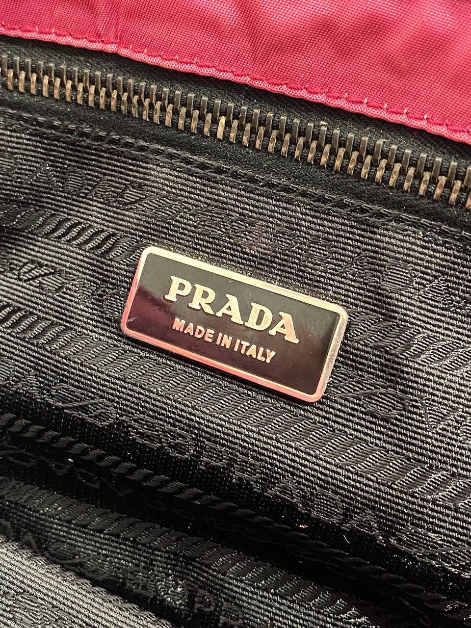 Prada Prada Rosa Pocket Space Logo Shoulder Hand Bag Vintage Y2K Size ONE SIZE - 14 Thumbnail