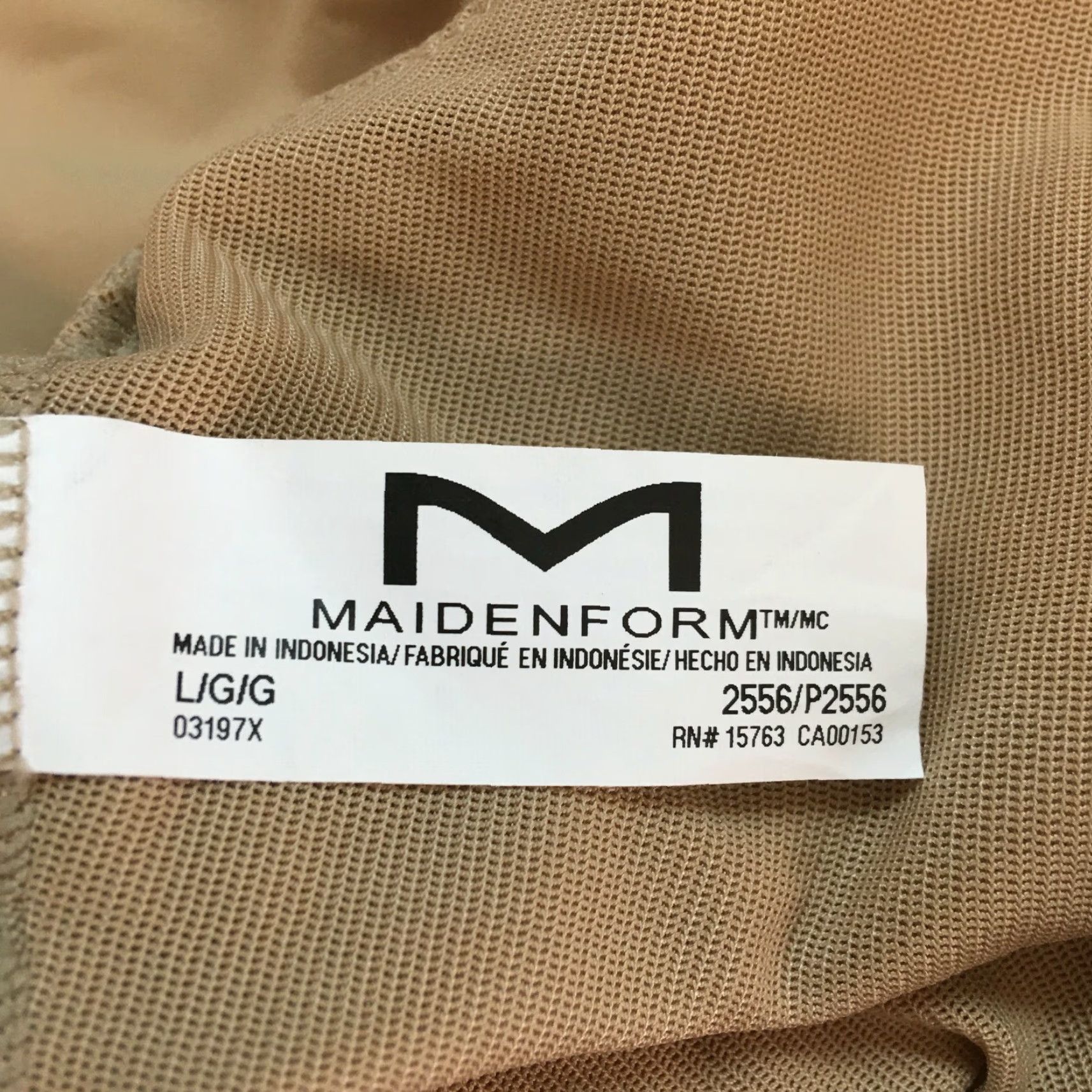 Vintage Maidenform Flexees Shapewear Womens Size Large Beige Bra Singlet Torsette Shape Wear Size ONE SIZE - 6 Thumbnail