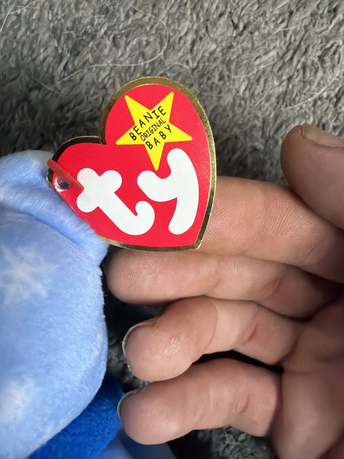 Vintage 1999 Ty 1999 Holiday Teddy Beanie Baby Size ONE SIZE - 3 Thumbnail