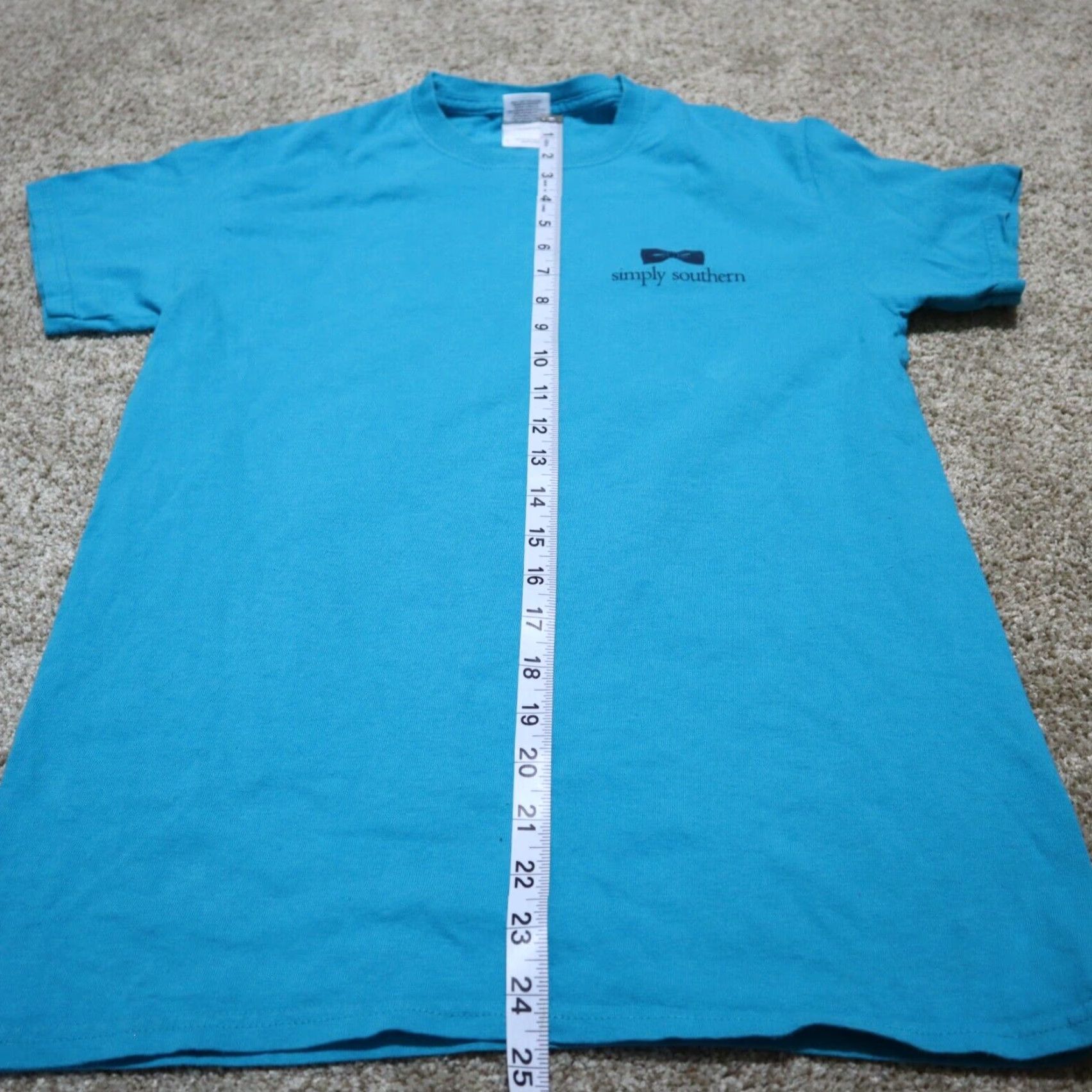 Vintage SIMPLY SOUTHERN T-SHIRT WOMENS BLUE MASON JAR “TIE THAT BINDS US” SMALL SS SHIRT Womens Short Sleeve Crew Neck Blue 100% Cotton Size S / US 4 / IT 40 - 7 Thumbnail