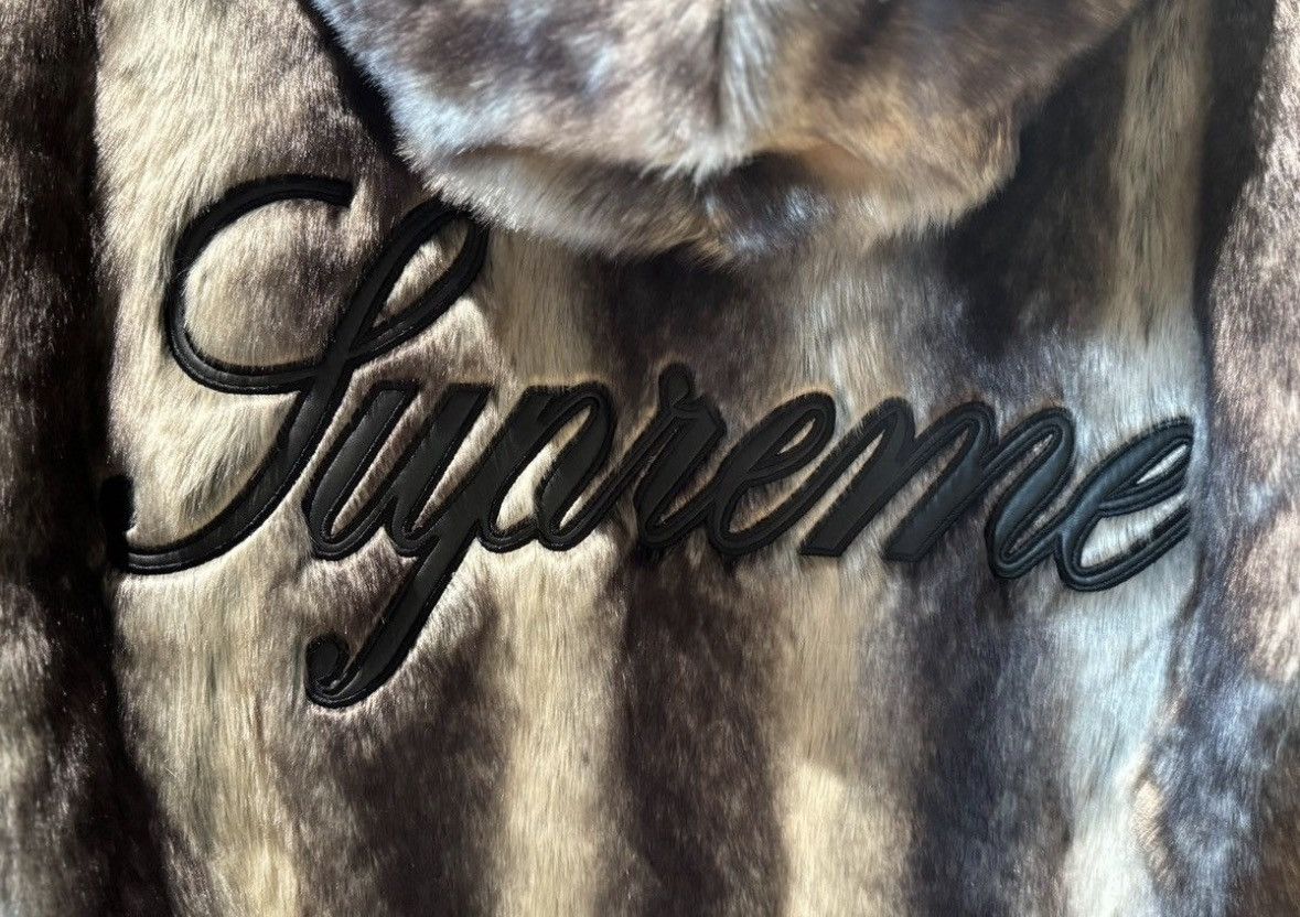 Supreme supreme faux fur reversible hooded jacket Size US L / EU 52-54 / 3 - 2 Thumbnail