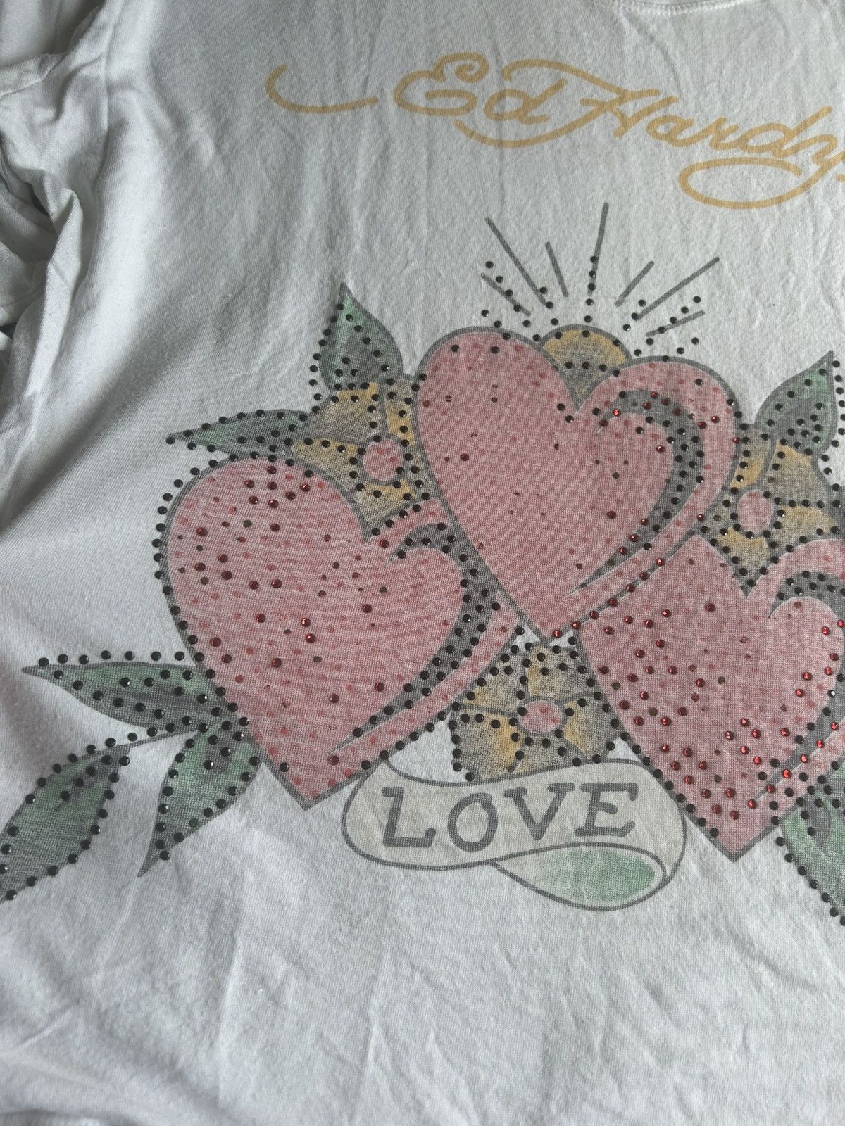 Other Ed Hardy Big Logo T-shirt Streetwear Y2K Style Size XXL USA Size XXL / US 16-18 / IT 52-54 - 5 Thumbnail