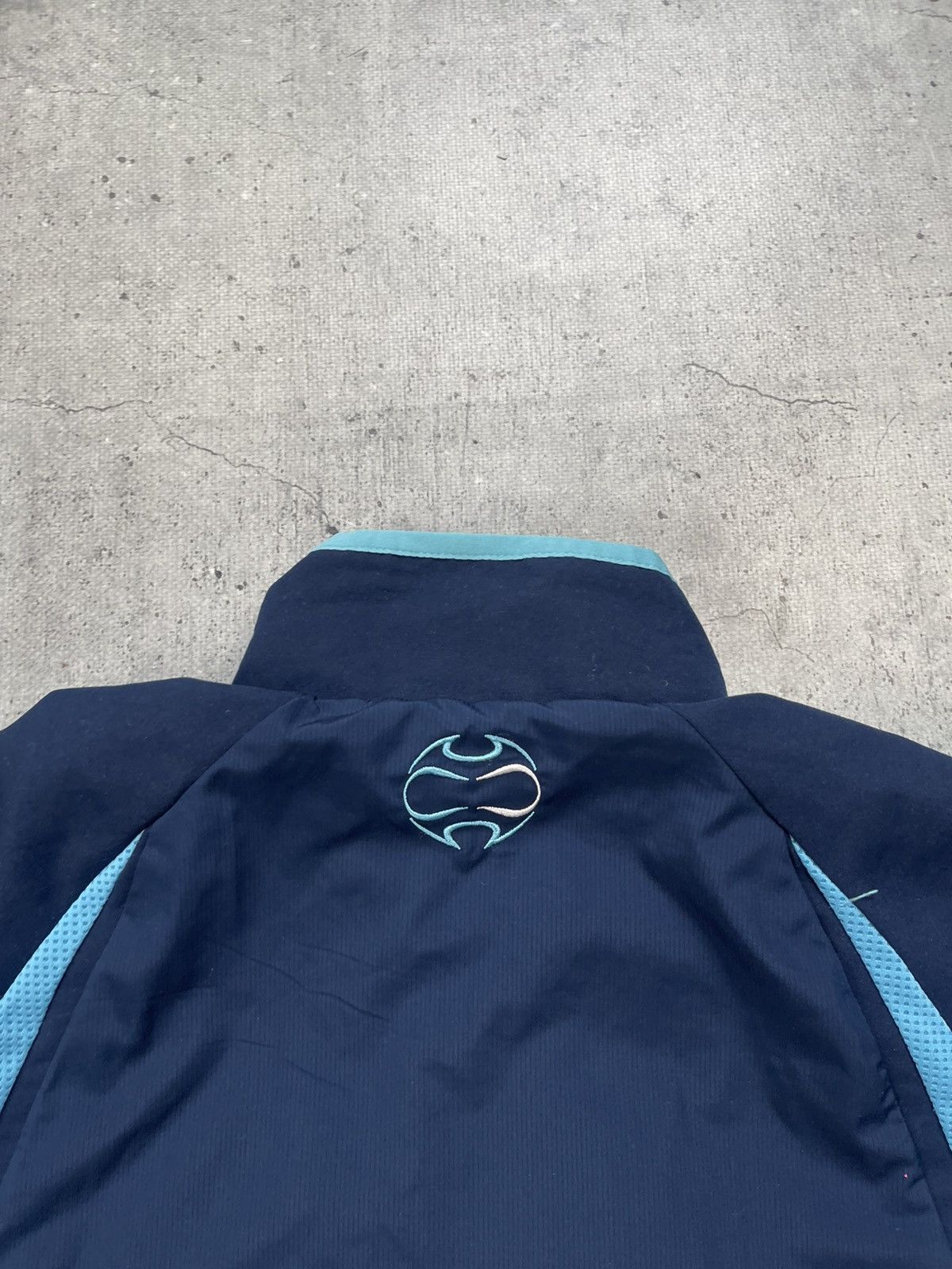 Adidas Vintage 00’s Adidas Marseille Nylon Olympic Jacket Y2K Size US S / EU 44-46 / 1 - 14 Thumbnail
