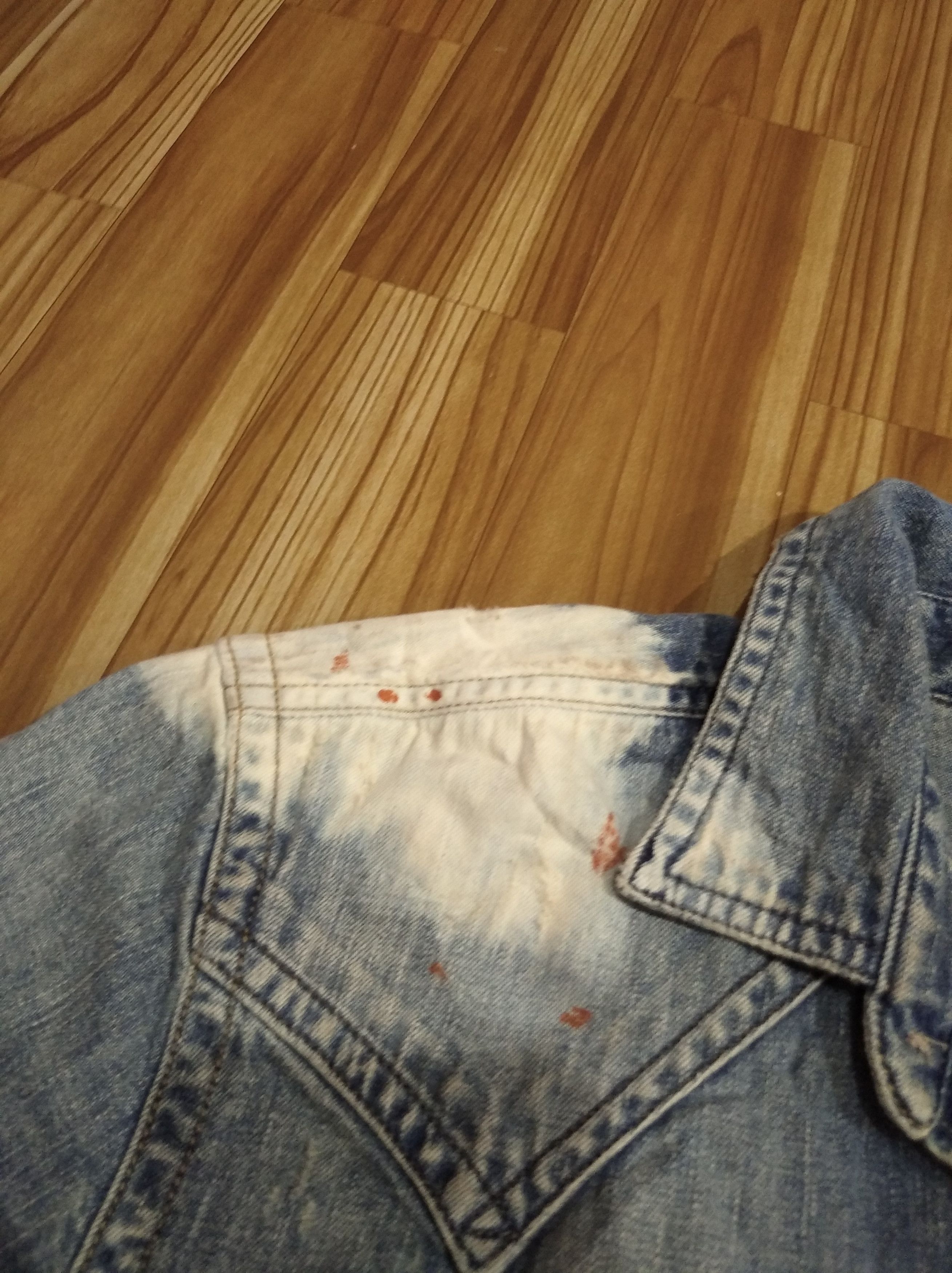 Diesel × Vintage Diesel denim shirt distressed Size US S / EU 44-46 / 1 - 7 Thumbnail