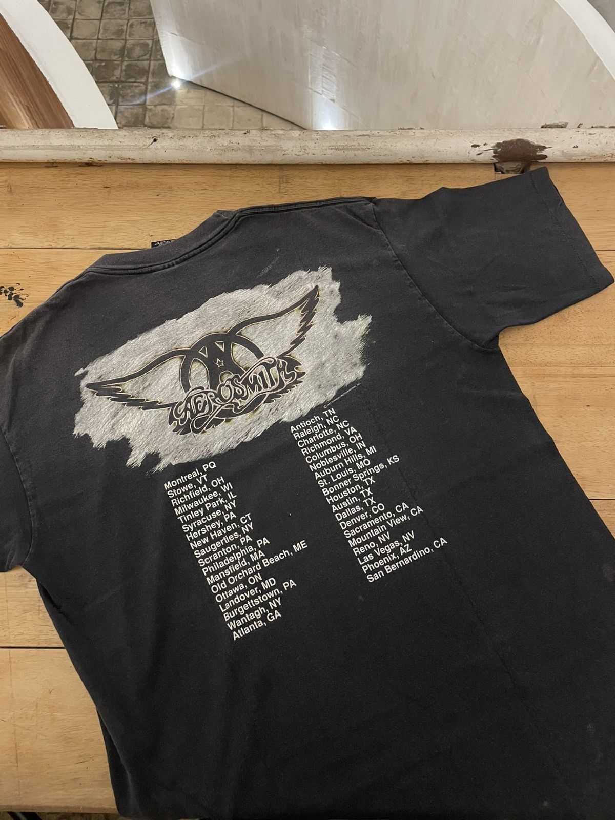 Band Tees × Vintage Aerosmith Get a Grip Size US XL / EU 56 / 4 - 2 Thumbnail
