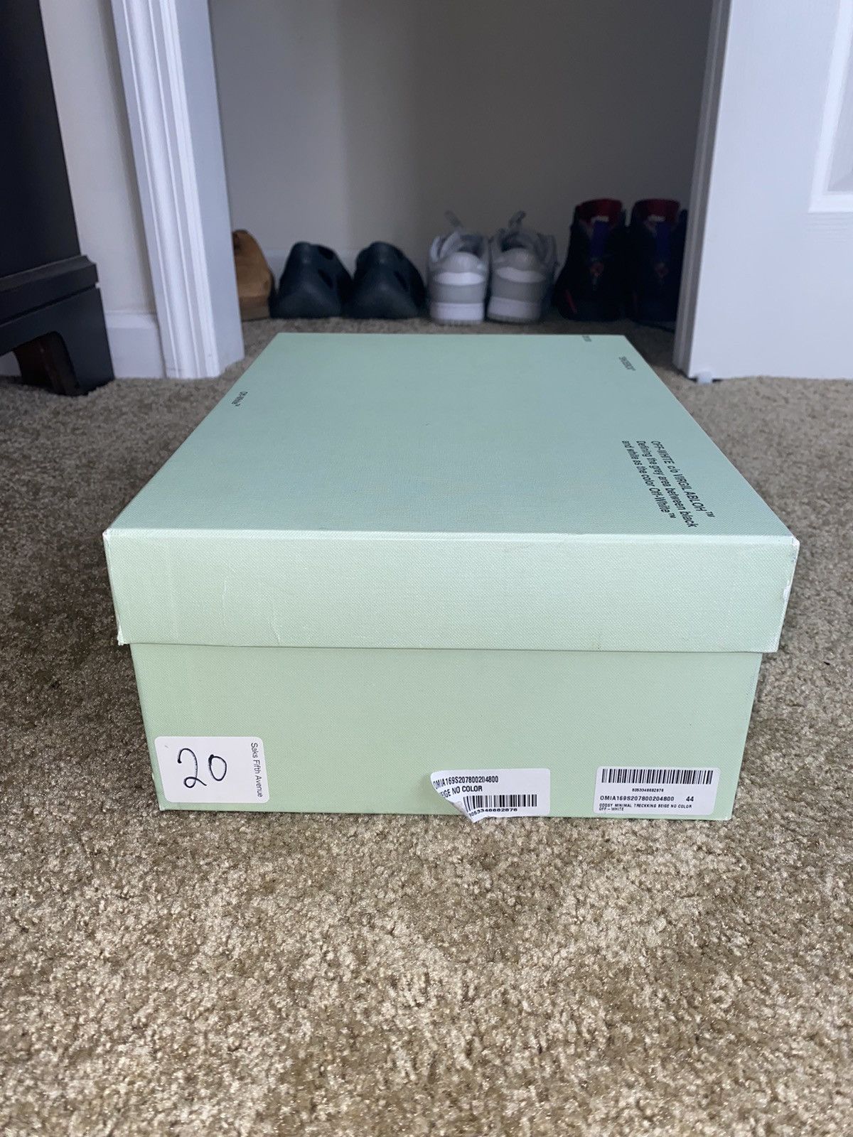 Off-White Off-White Oddsy Minimal Treckking Sandals Size US 11 / EU 44 - 2 Thumbnail