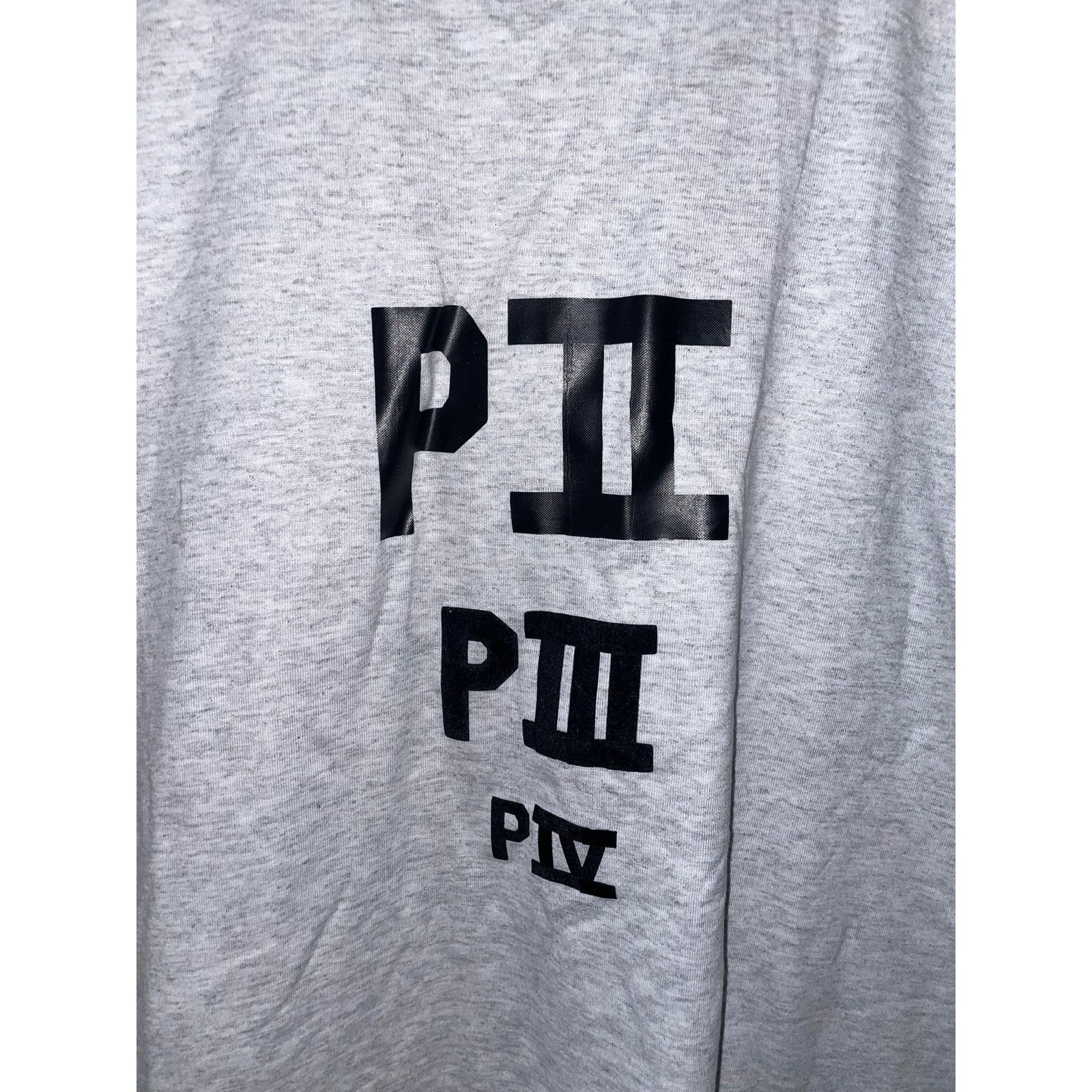 Jerzees Vintage Pi Math Shirt Jerzees Pi PII p3 Gray Tee VTG 90s XL Size US XL / EU 56 / 4 - 2 Thumbnail