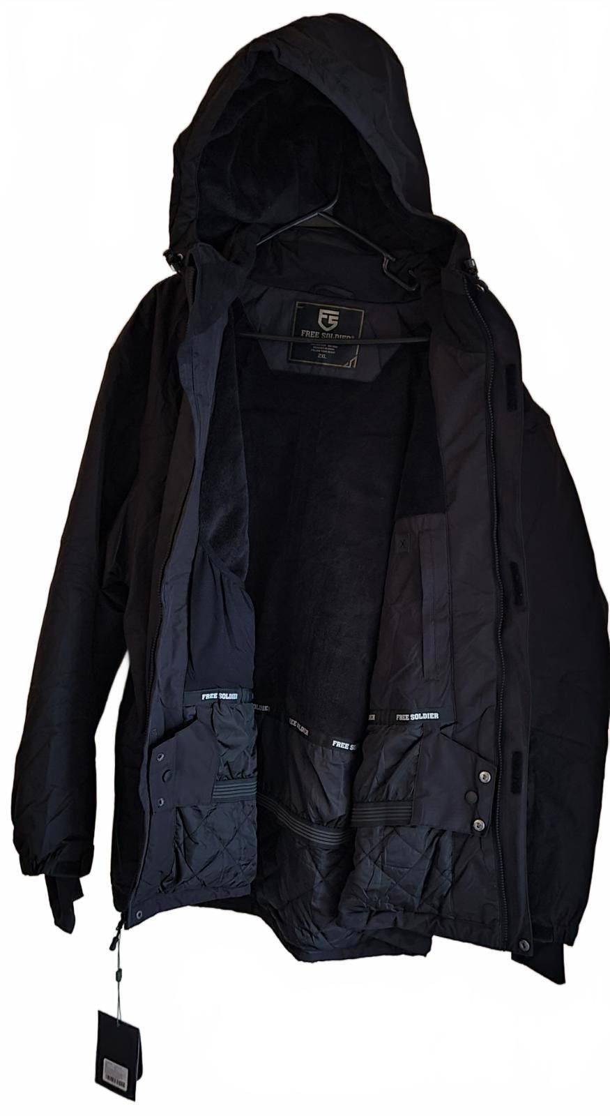 Other Free Soldier Men's Outdoor Black Ski Snow Coat Jacket 2XL Size US XXL / EU 58 / 5 - 3 Thumbnail