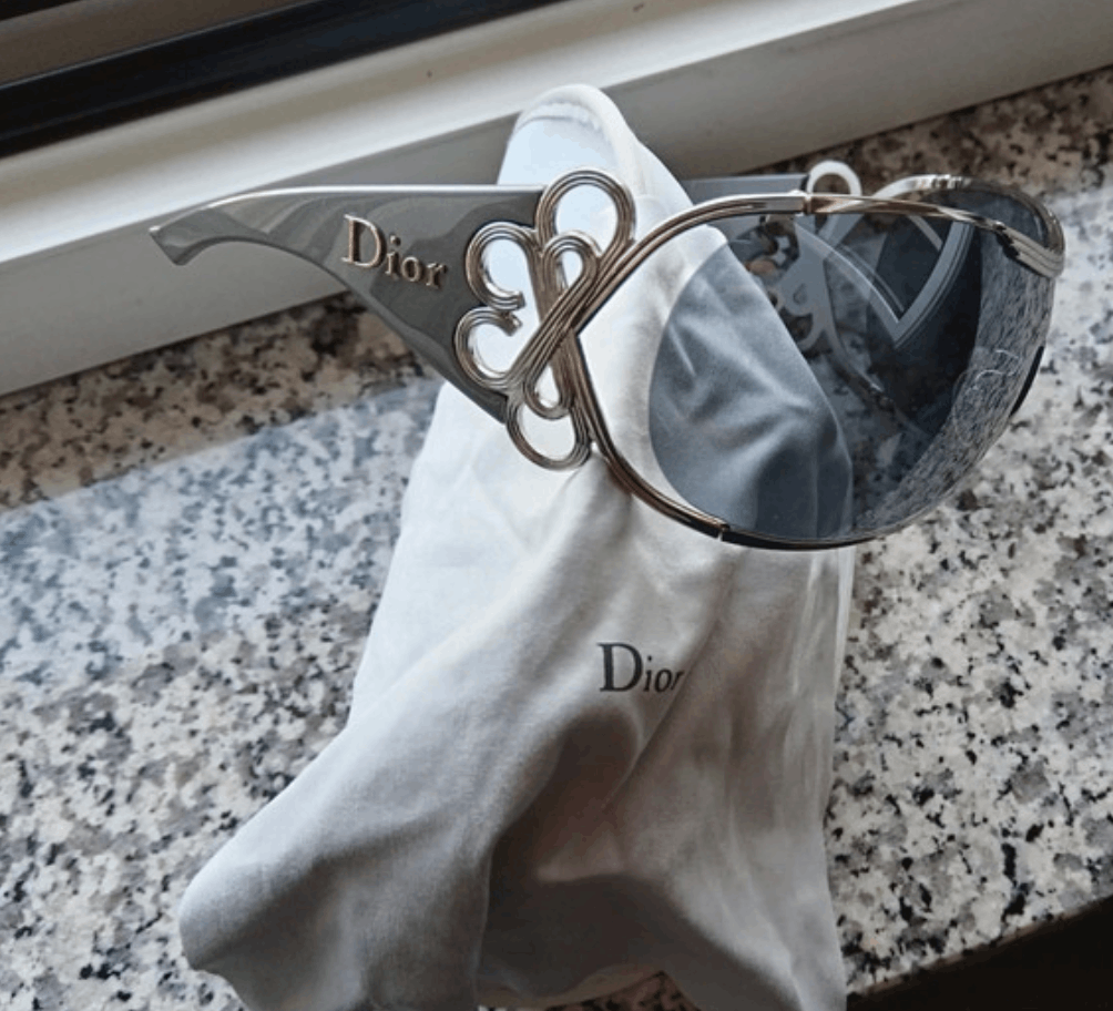Dior Christian Dior Sunglasses Oversized Shield Mask Vintage Size ONE SIZE - 1 Thumbnail